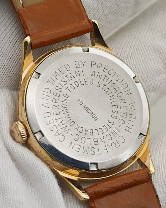 Marc Nicolet Incabloc Hand Winding Men's Watch