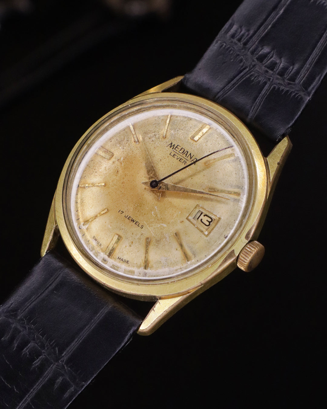 Medana Lever Date (17 Jewels)