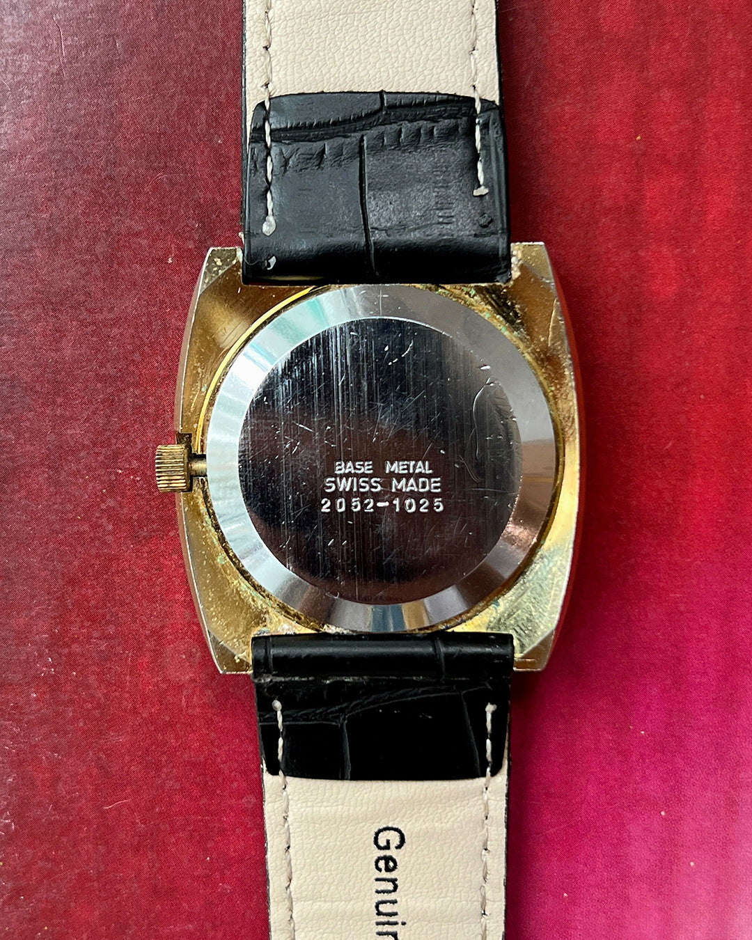 Mentor Digital Jump Hour Wrist Watch