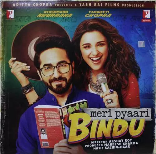 Sachin Sanghvi, Jigar Saraiya – Meri Pyaari Bindu - YRM LP 77092 - New Release Hindi Transparent Pink - Vinyl LP Record ( Arrives in 4 days )