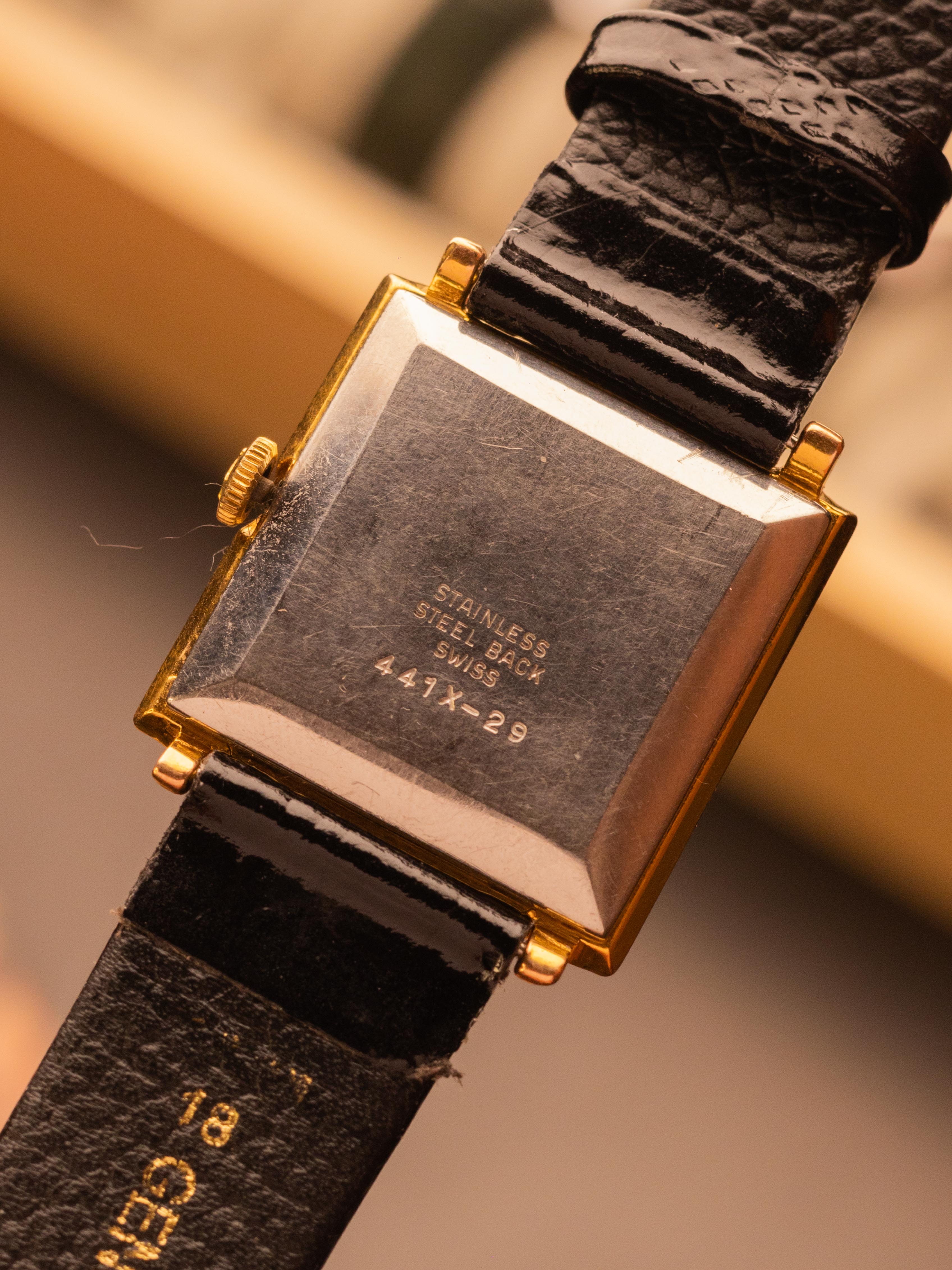 Henri Sandoz & Fils Square Tank (30x33mm, Manual)