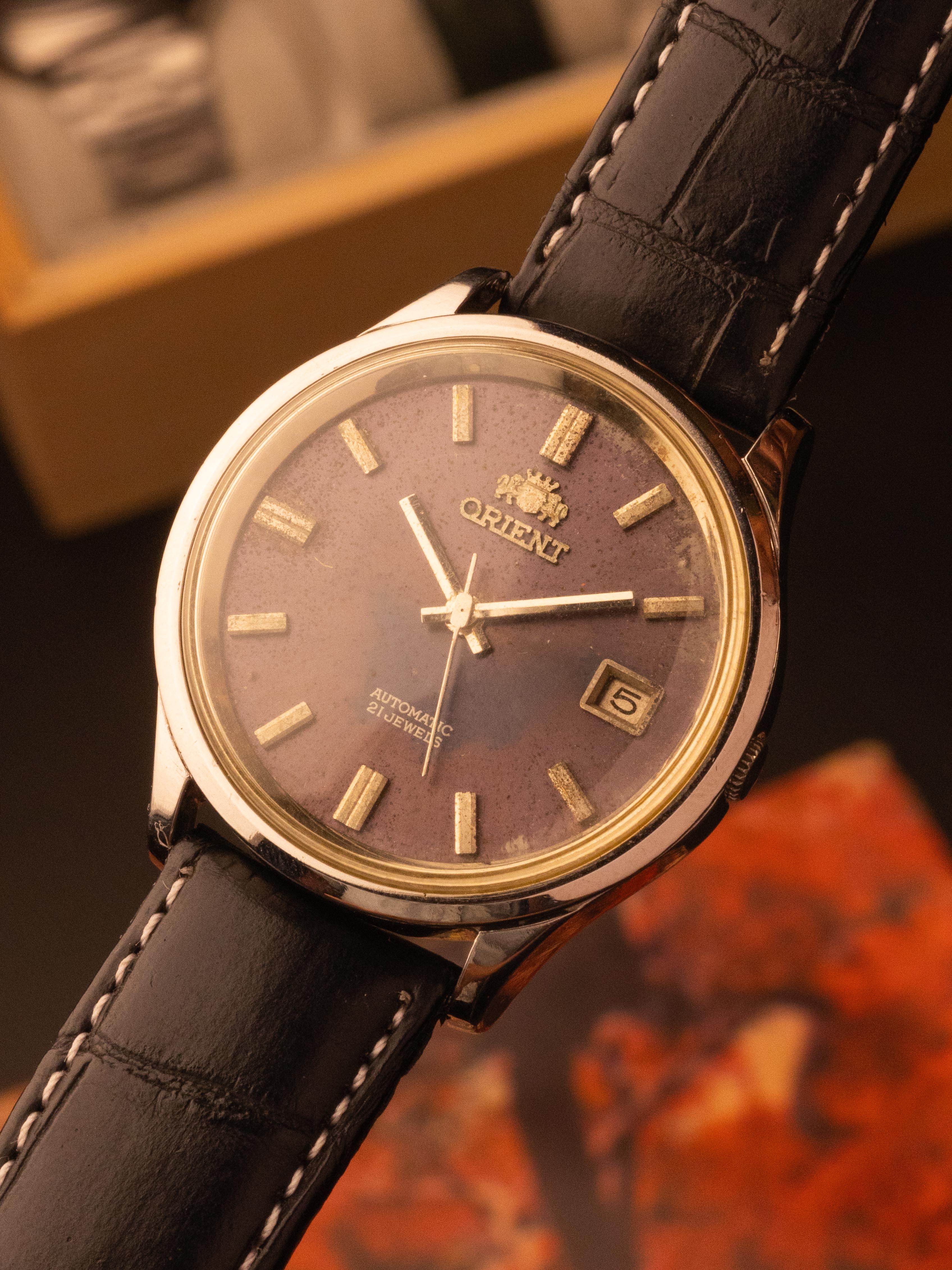 Orient Automatic (Ref. QJ487602-9APT) – [39mm] Automatic – The