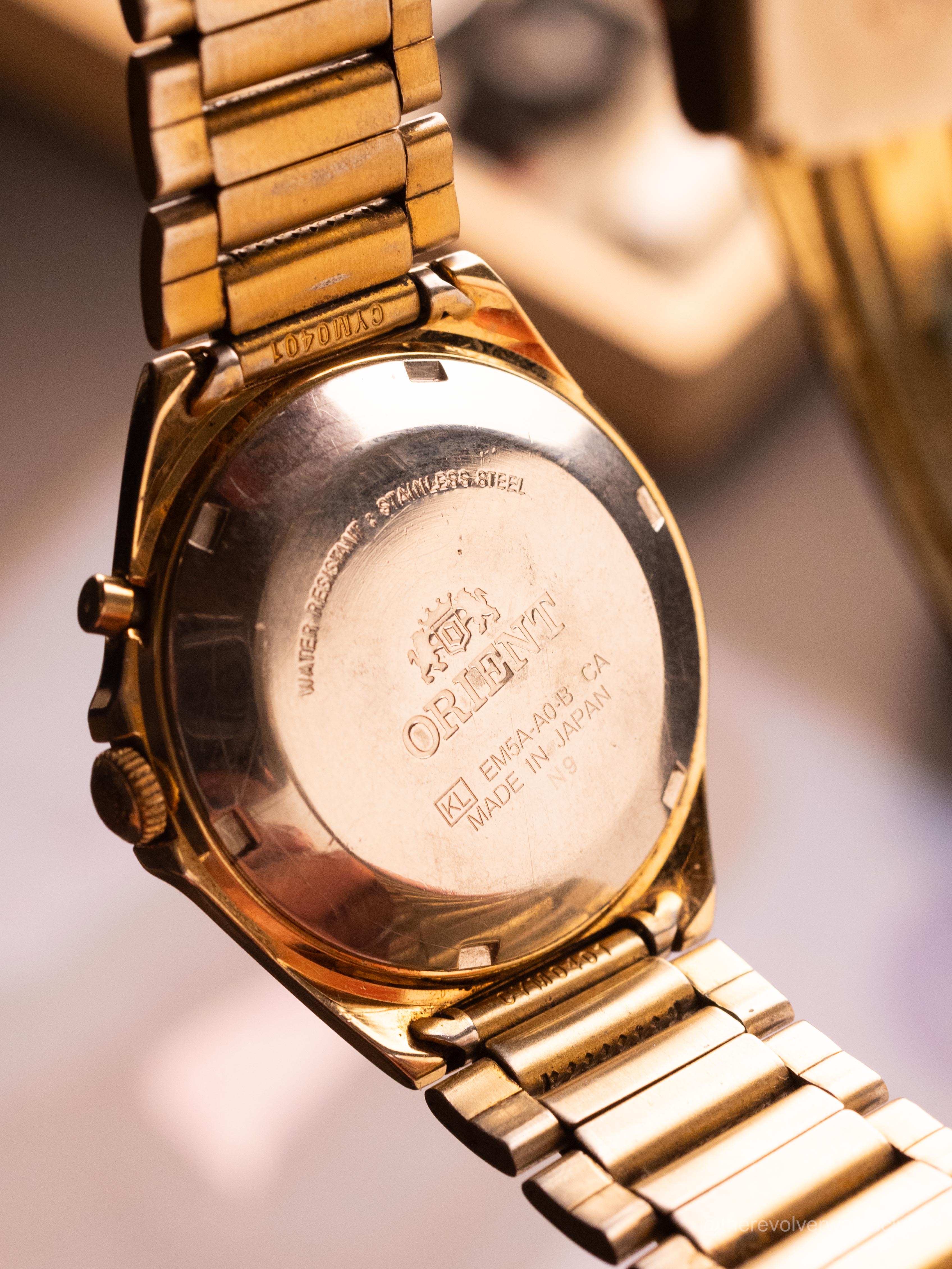 Orient Three Star NOS (Ref. EM5A-A0-B CA) (38mm; Automatic) — image 3
