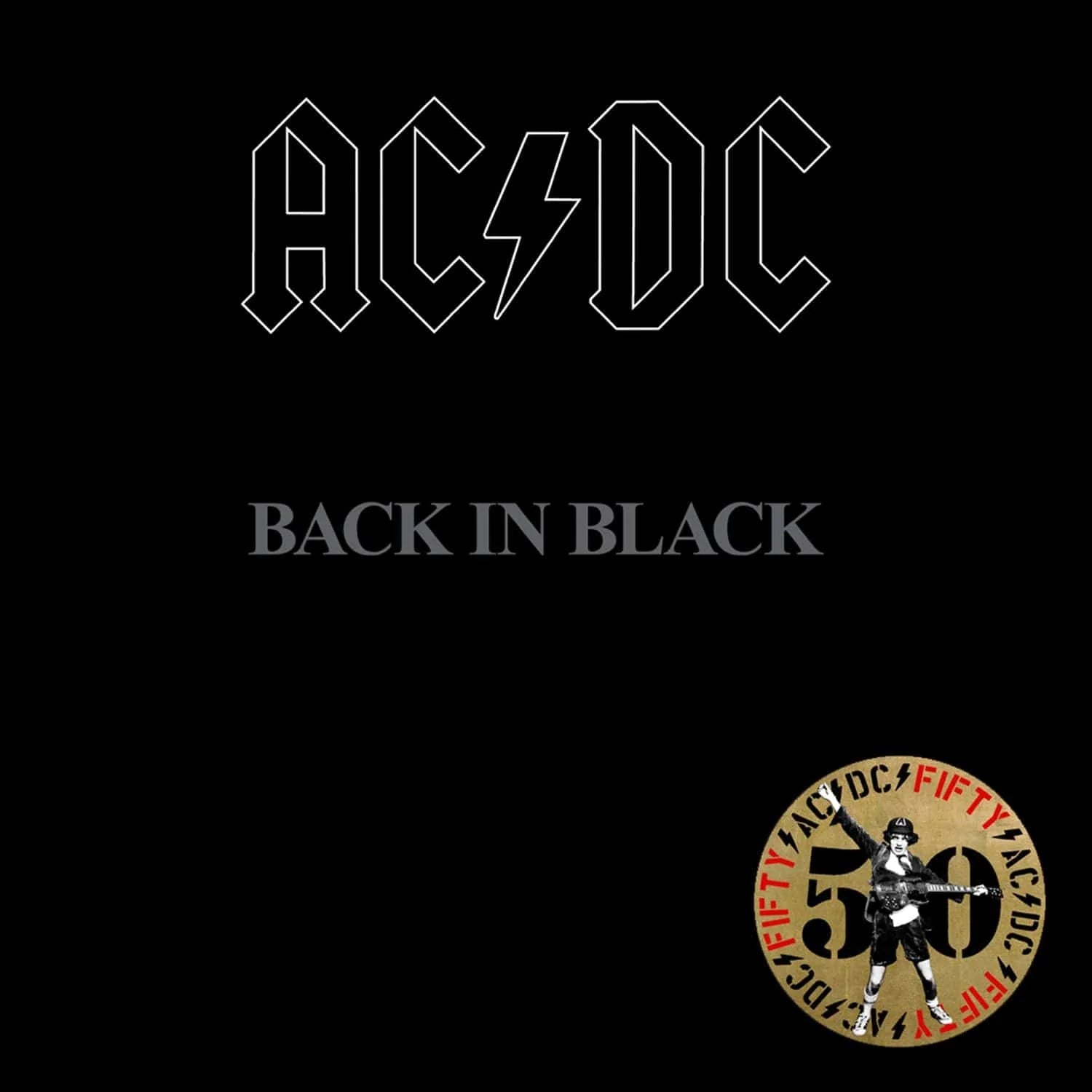 AC/DC – Back In Black (50th Anniversary Edition) (Gold) (Arrives in 21 days)