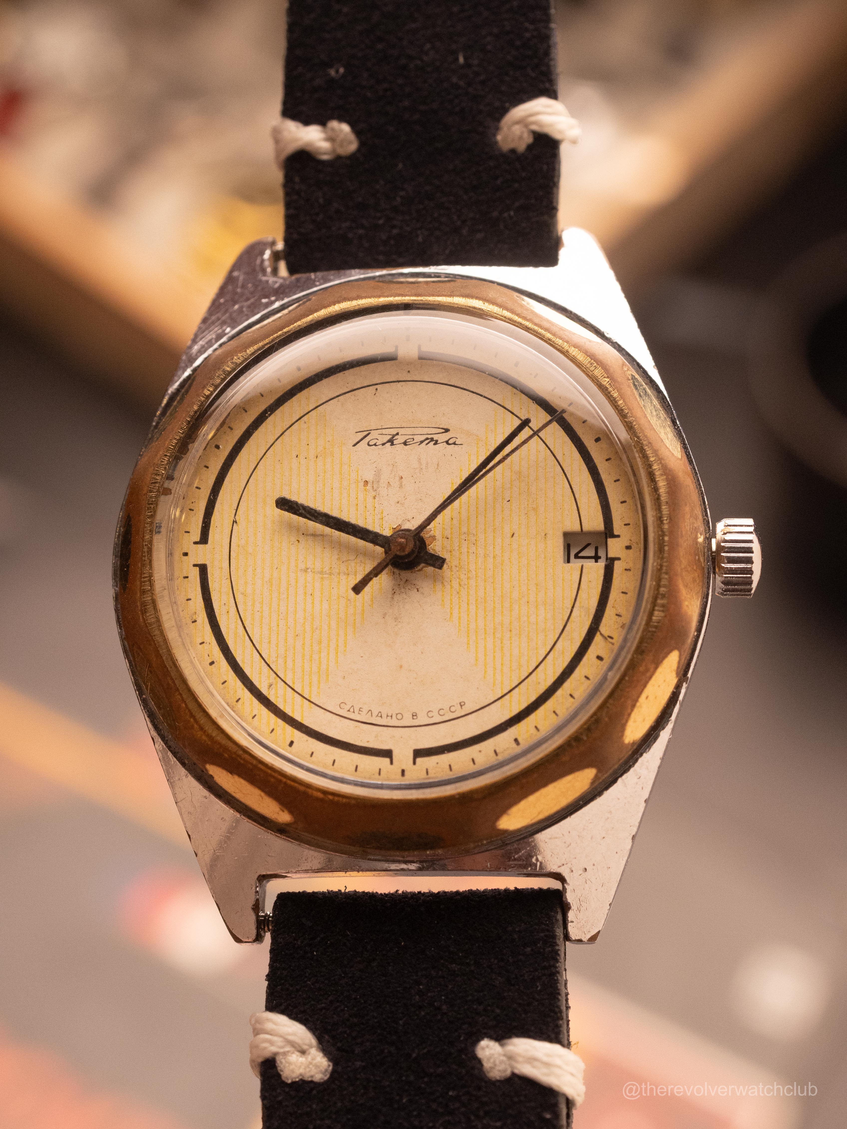 Raketa H USSR — Cal. 2614 (Ref. Unknown) (40mm; Manual) — image 3