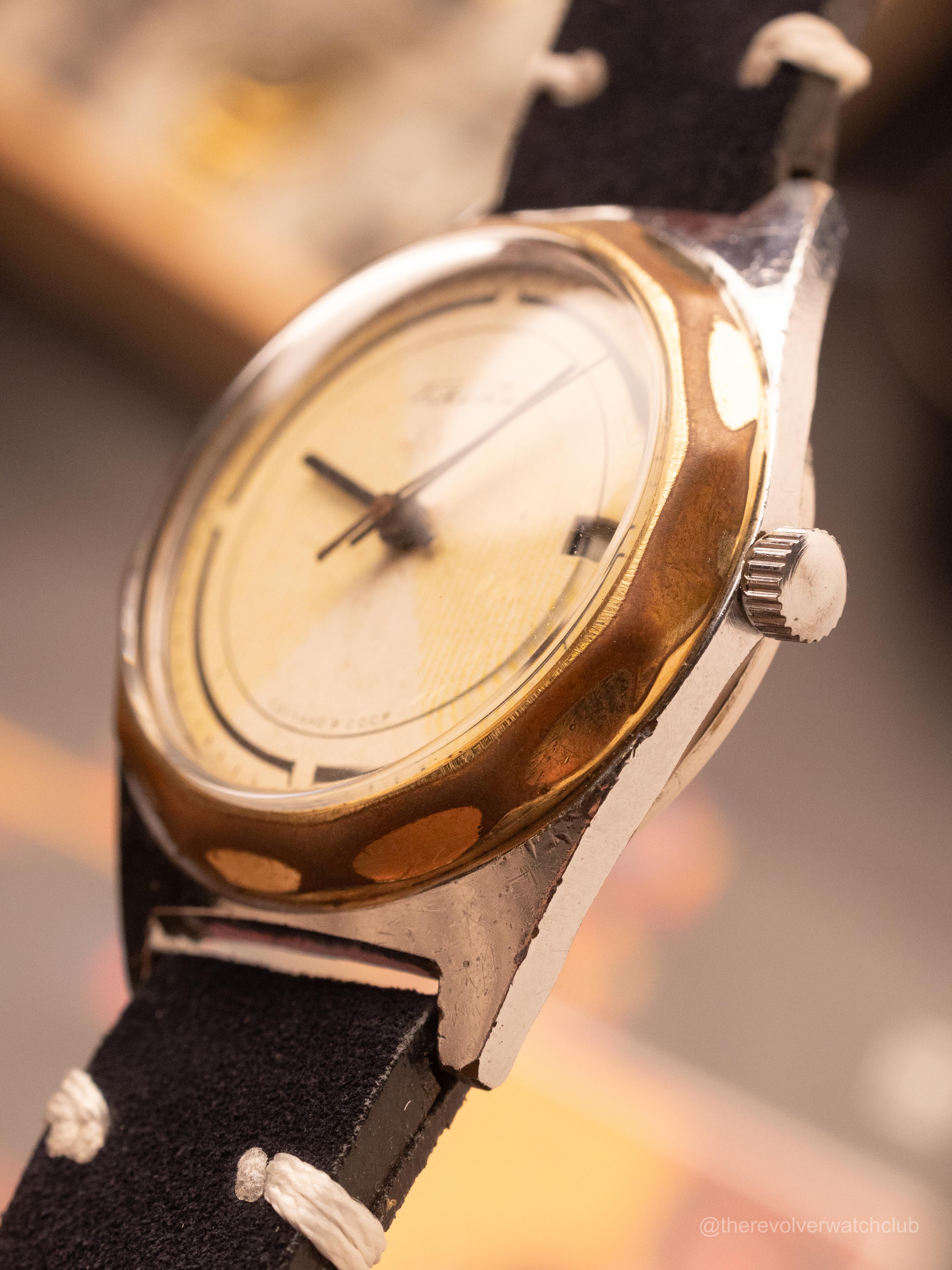 Raketa H USSR — Cal. 2614 (Ref. Unknown) (40mm; Manual) — image 4