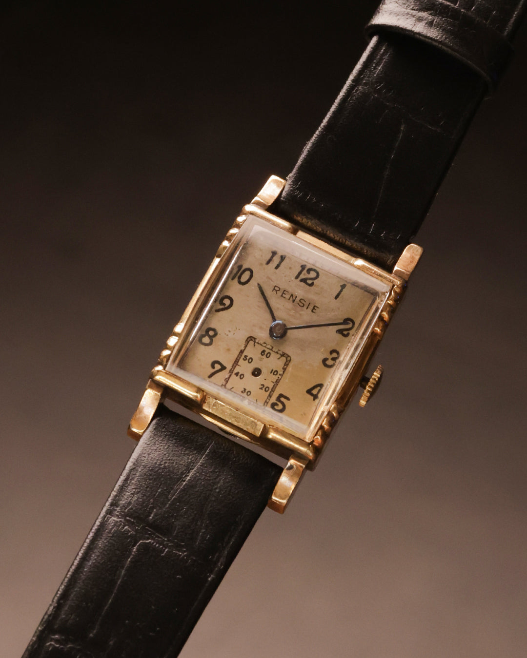 Rensie Tank-Style Dress Watch