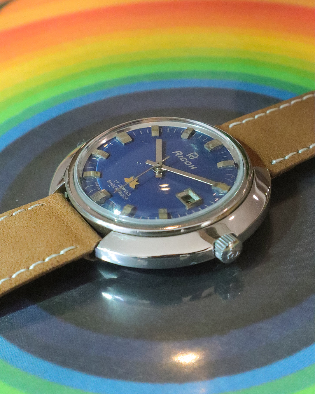 Ricoh Sakura UFO Dial with Signed Crown