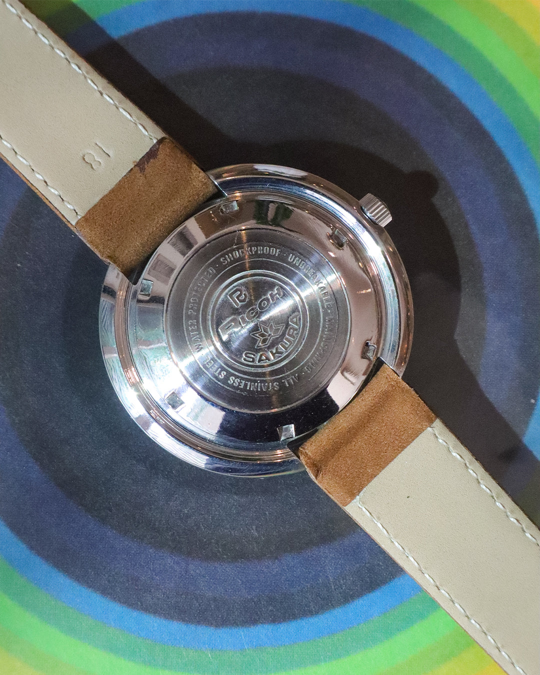 Ricoh Sakura UFO Dial with Signed Crown