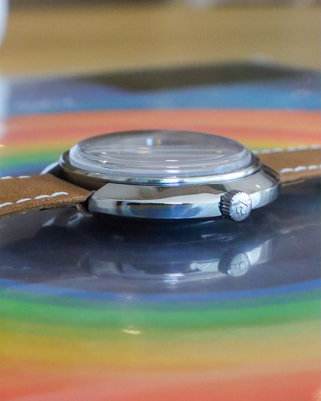Ricoh Sakura UFO Dial with Signed Crown
