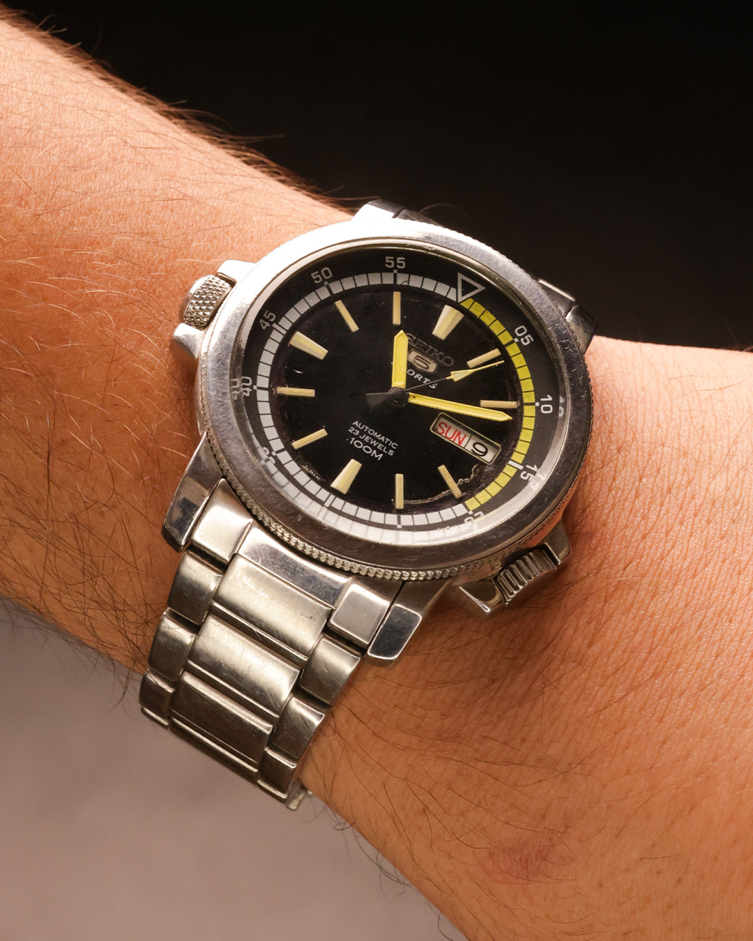 Seiko 5 Sports “Bumblebee” (Rare)