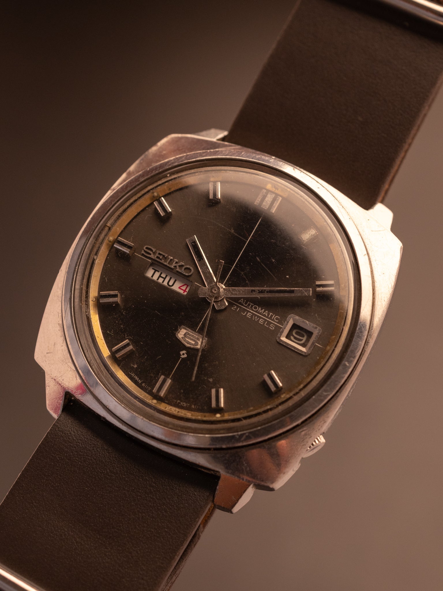 Seiko 5 Weekdater (Ref. 6119-7130) (37mm; Automatic)