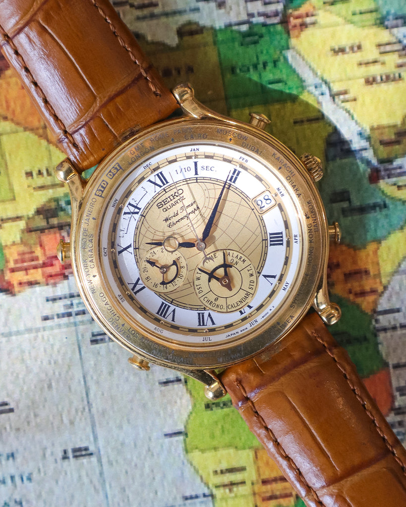 Buy Vintage Watch Seiko Age of Discovery 6M15 9000 The
