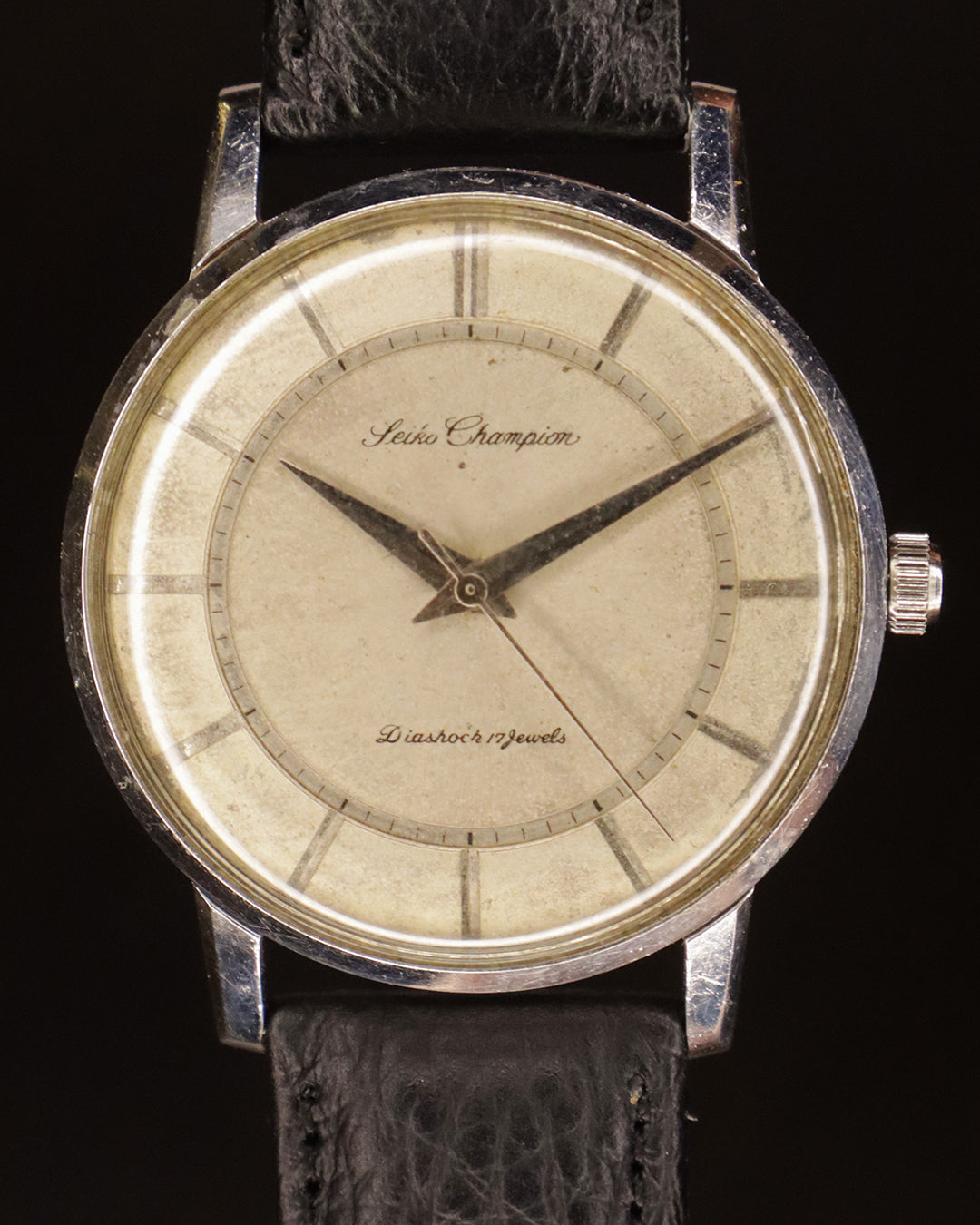 Wrist Watch Seiko 17jewels Seiko Champion Diashock 17 Jewels 1960s)
