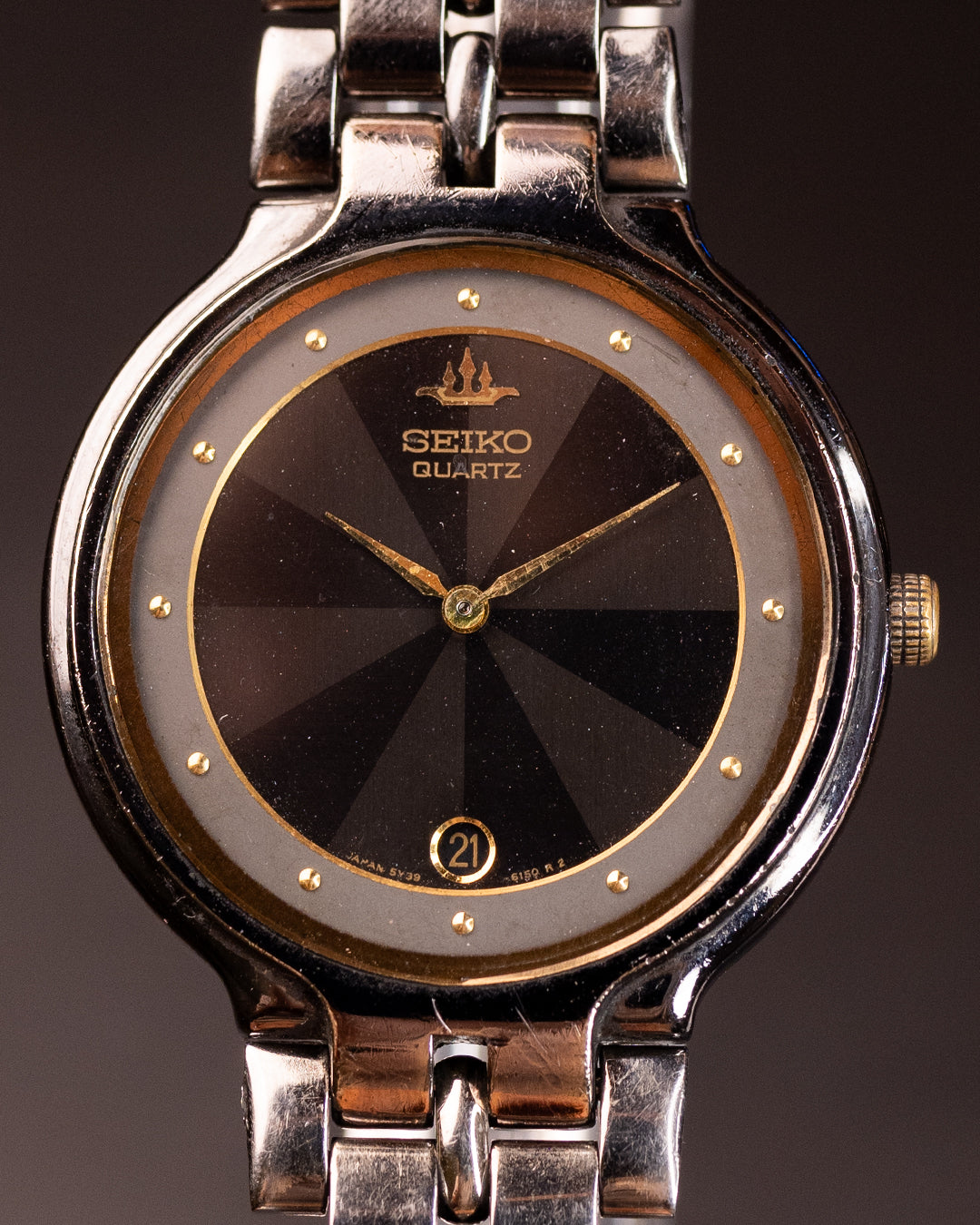 Seiko Quartz Trident Dial | Ref: 5Y89-6110