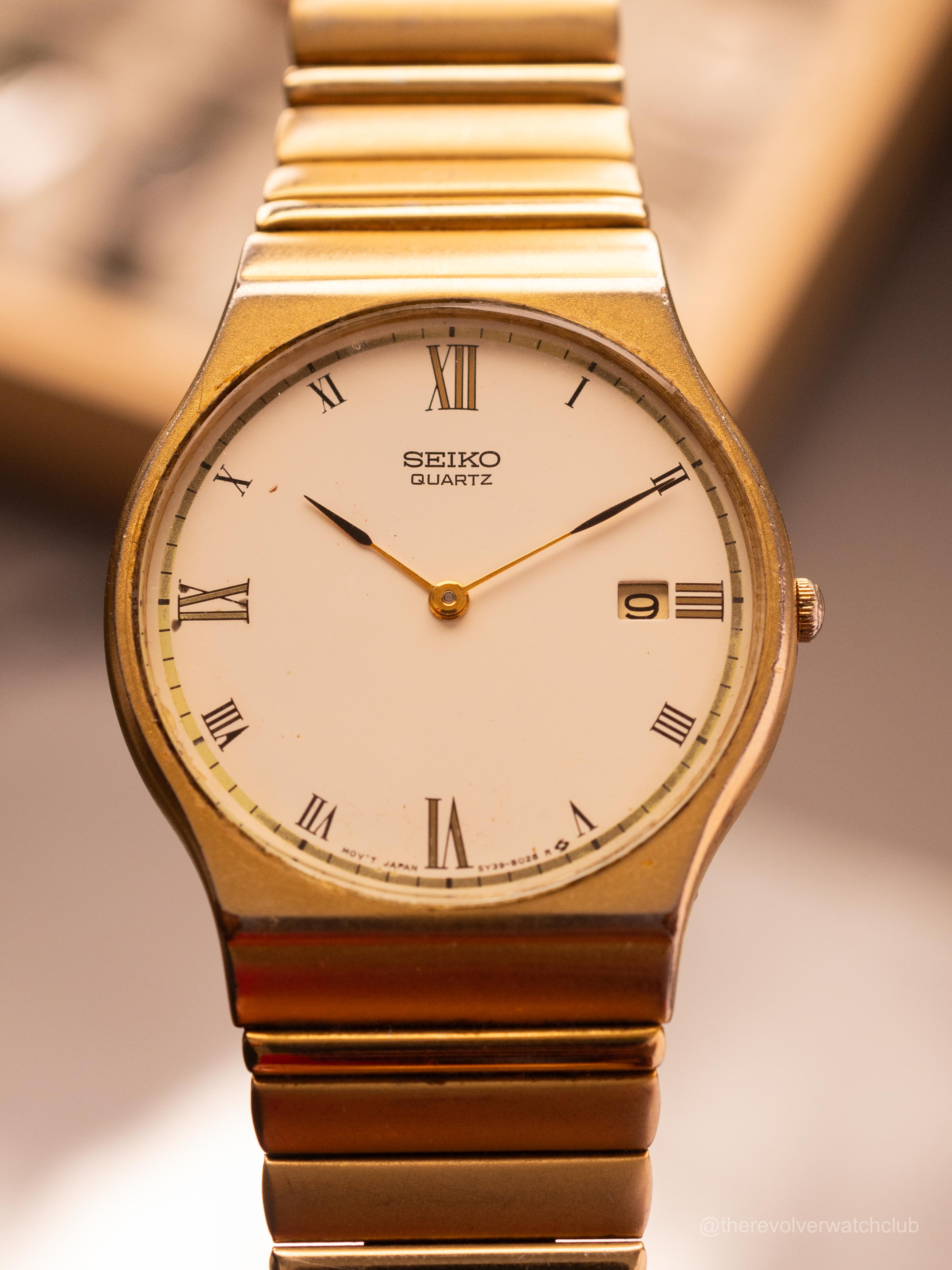 Seiko Quartz JDM (Ref. 5Y39-8020) (34mm; Quartz) — image 1