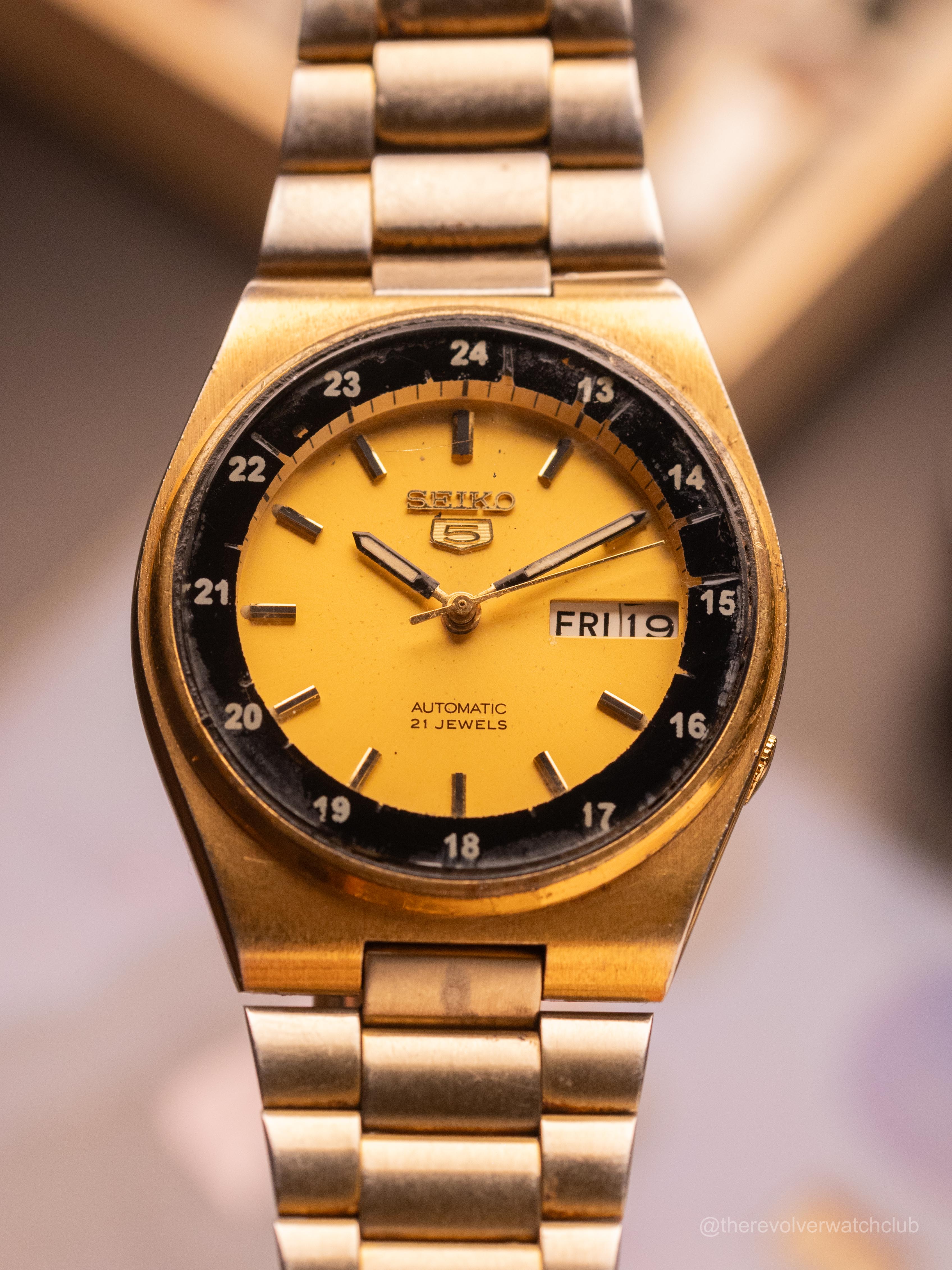 Seiko Railway Time Gold (Ref. 7S26-3160) (36mm; Automatic) — image 1