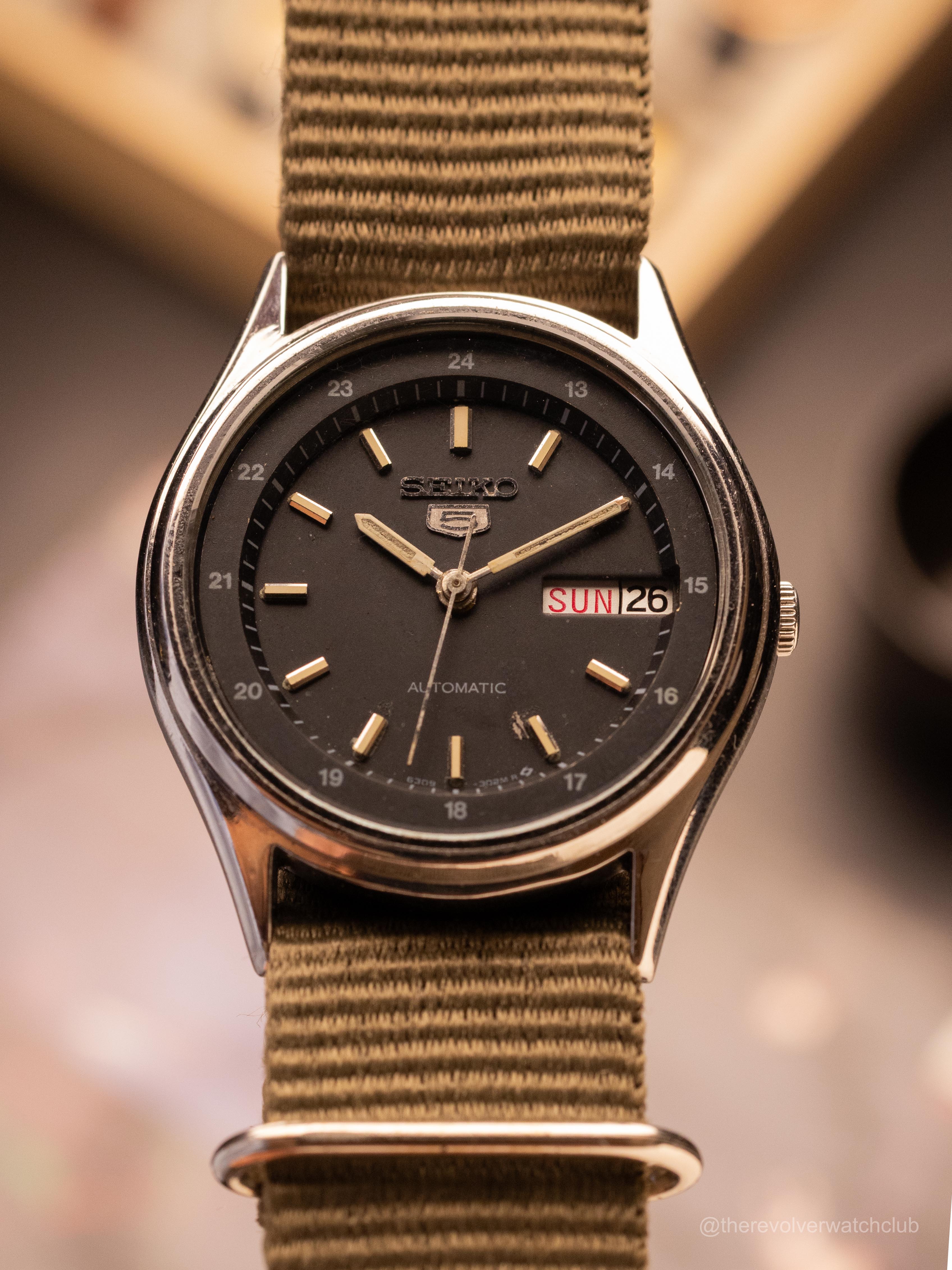 Seiko Railway Time (Ref. 6309-8920) (36mm; Automatic) — image 1
