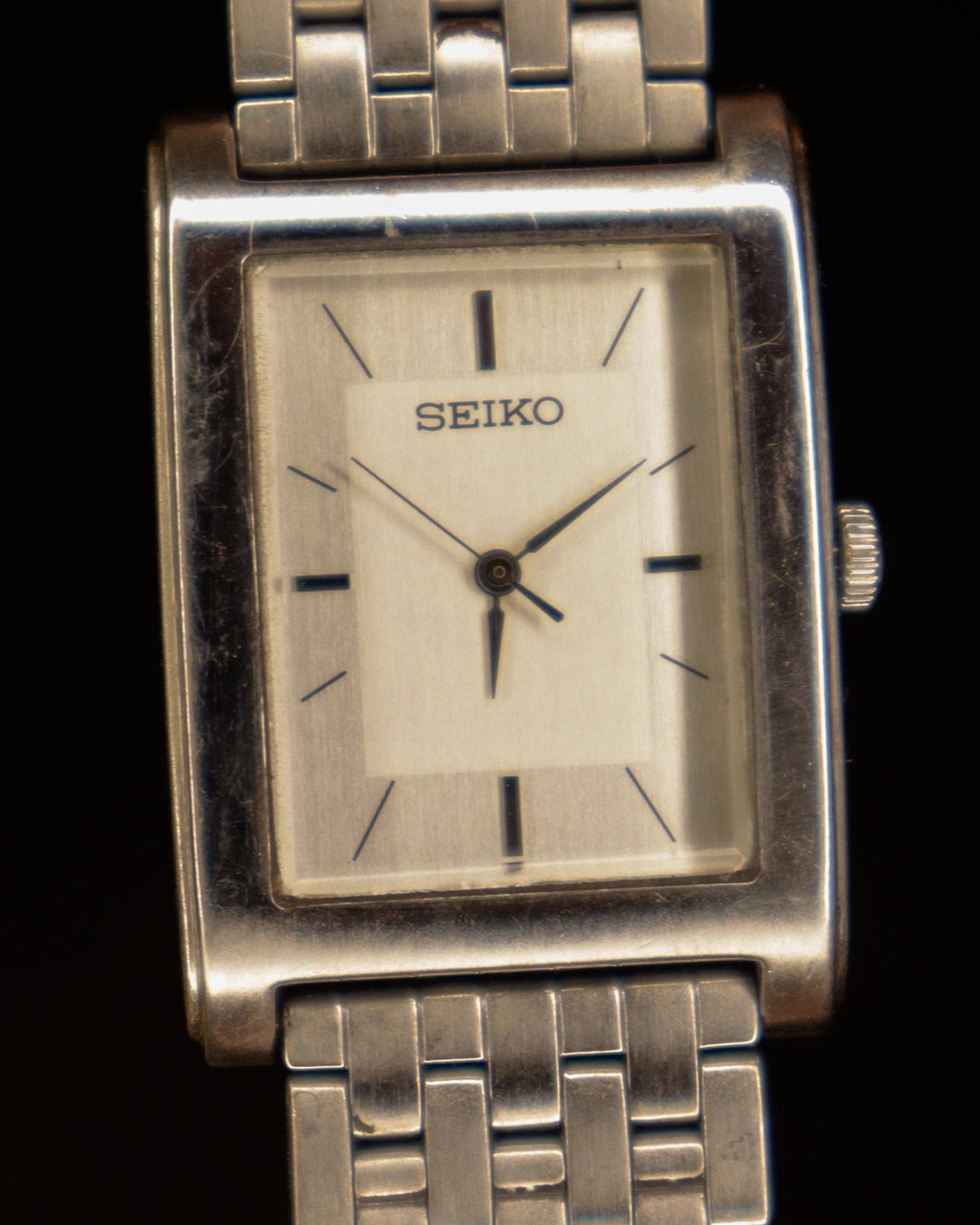 Seiko Rectangular Quartz Dress Watch - Circa 1990 [29x36mm