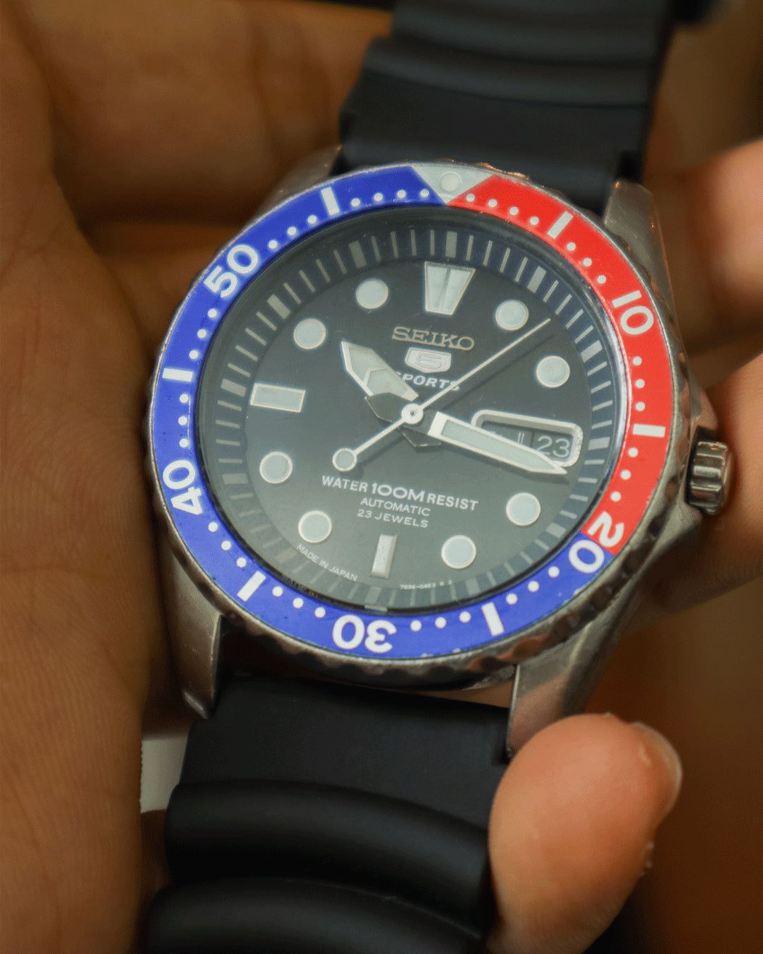 Seiko Pepsi Bezel