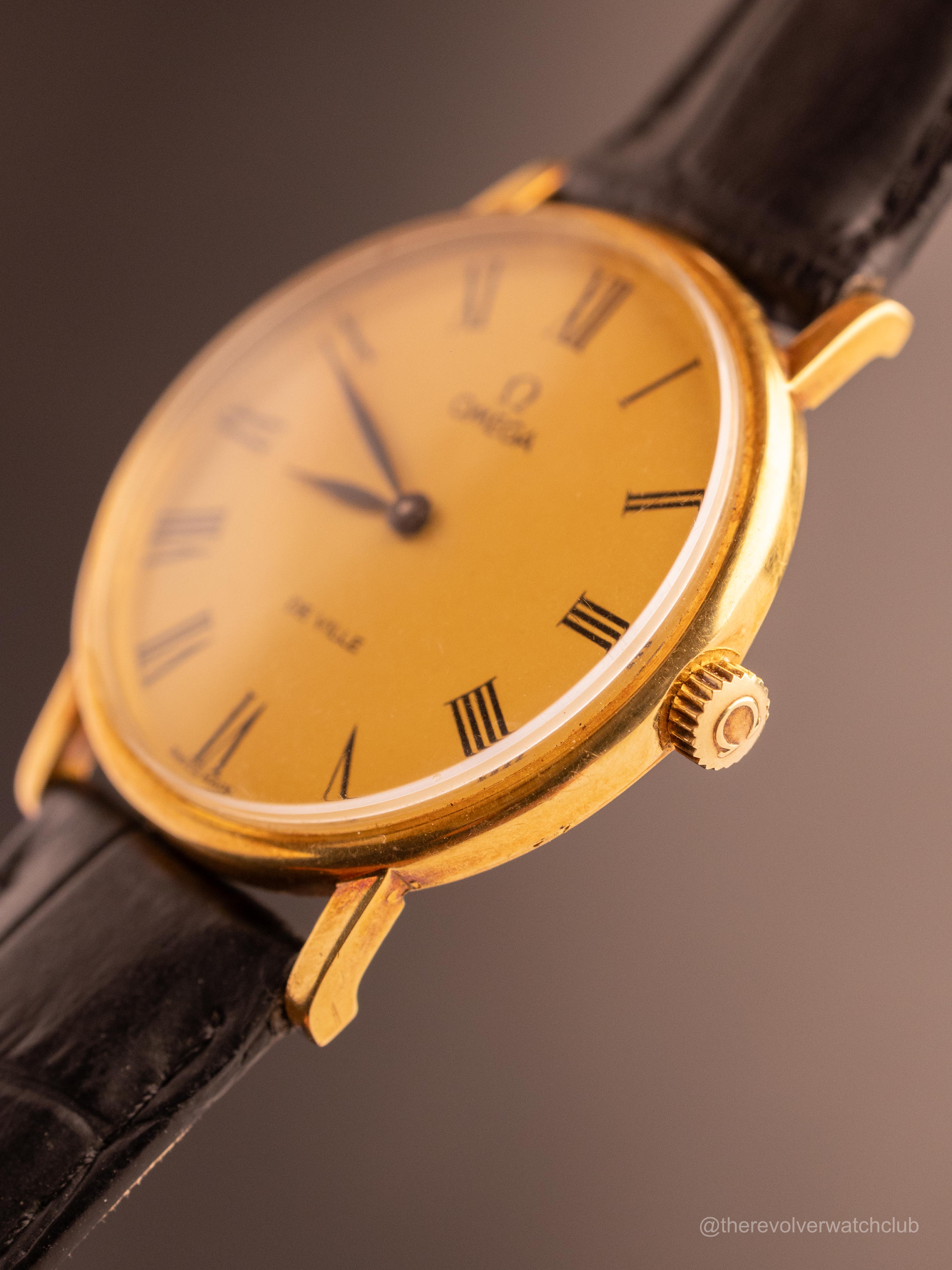 Omega De Ville 14K Gold Roman Dial Cal. 625 (Ref. 111.014) (32mm; Manual)