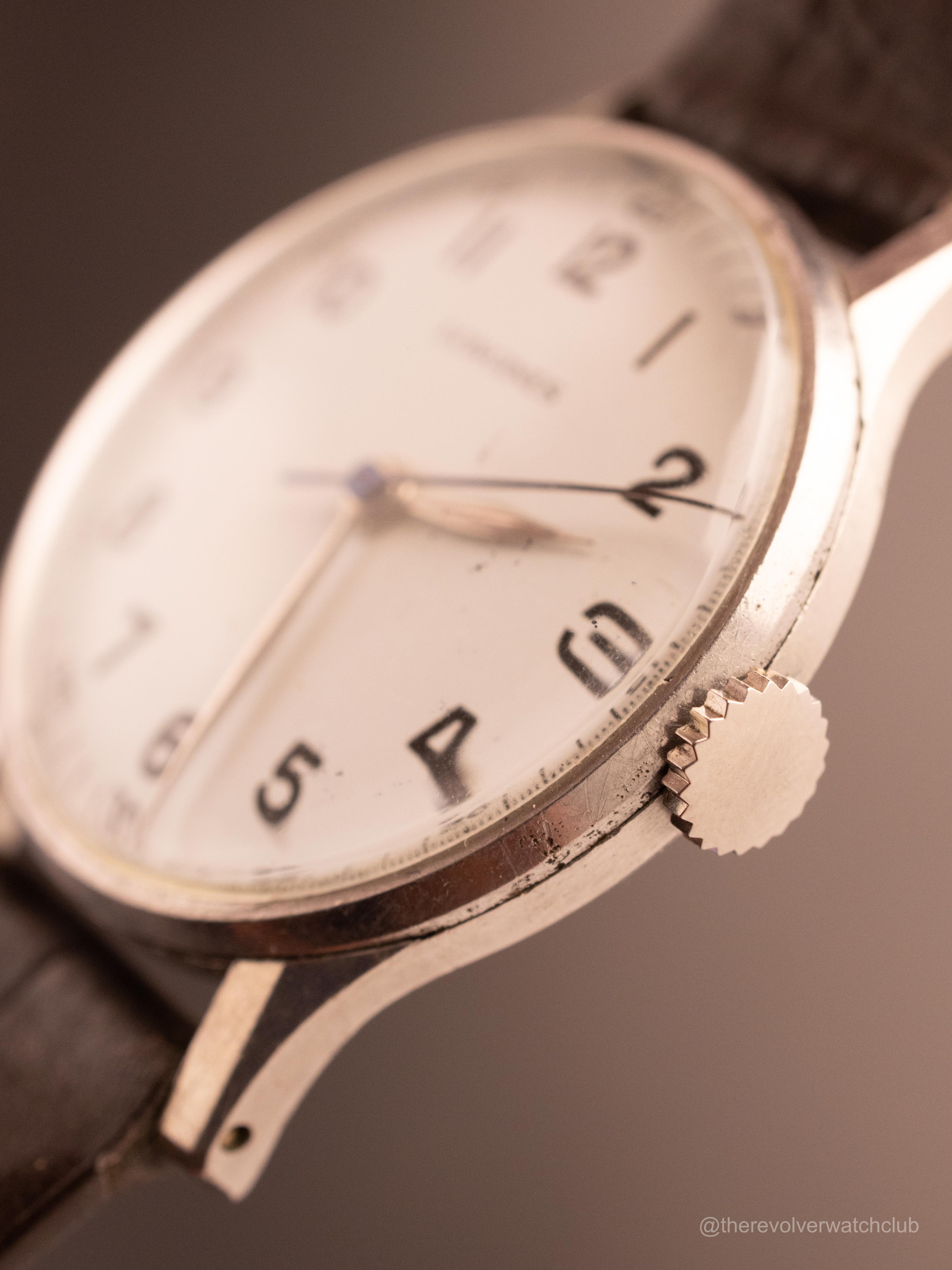 Longines White Dial (Ref. Unknown) (33mm; Manual)