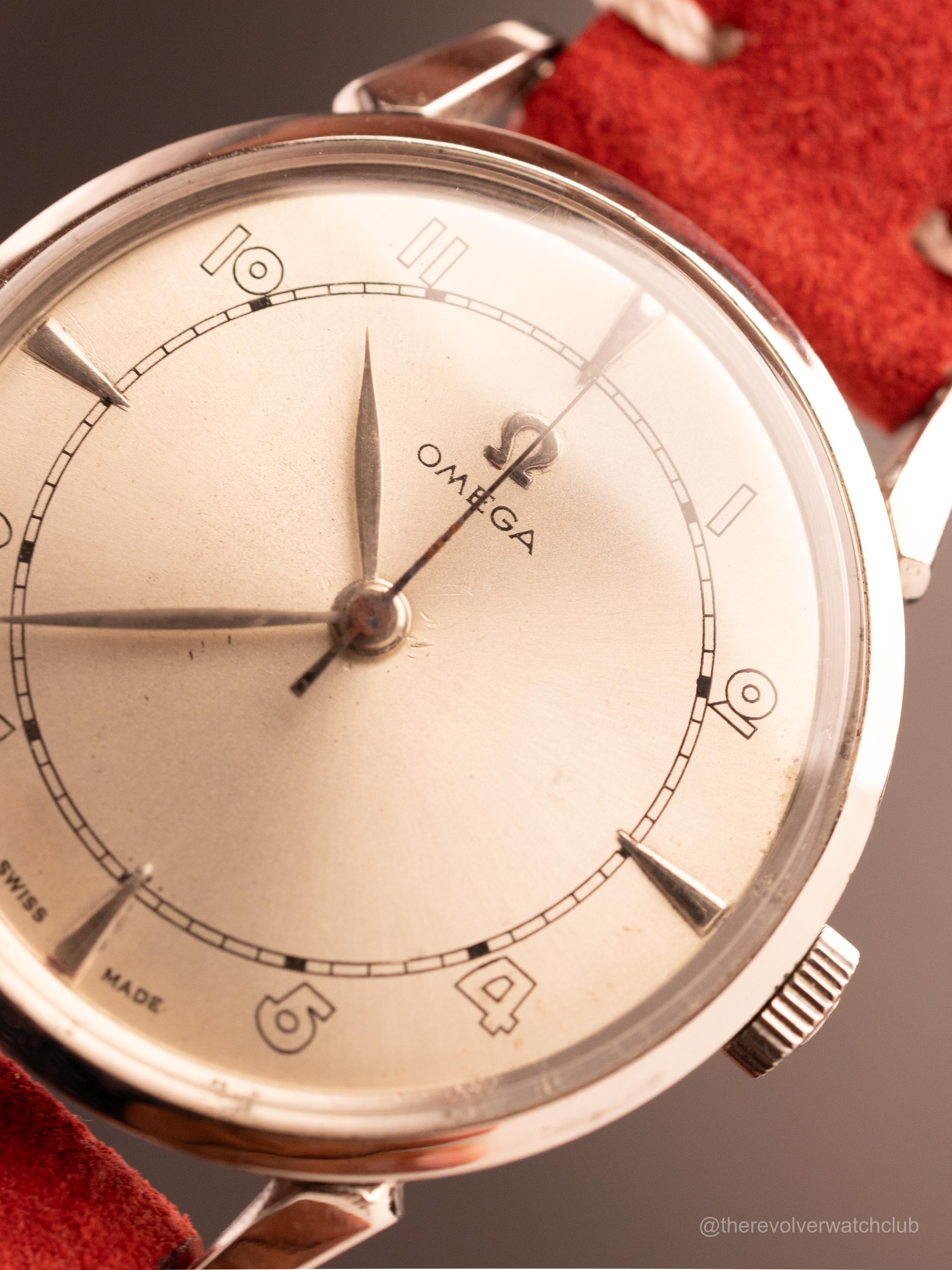 Omega Cal. 283 Sector-Style Arabic Dial (Ref. 2613-1) (35mm; Manual)