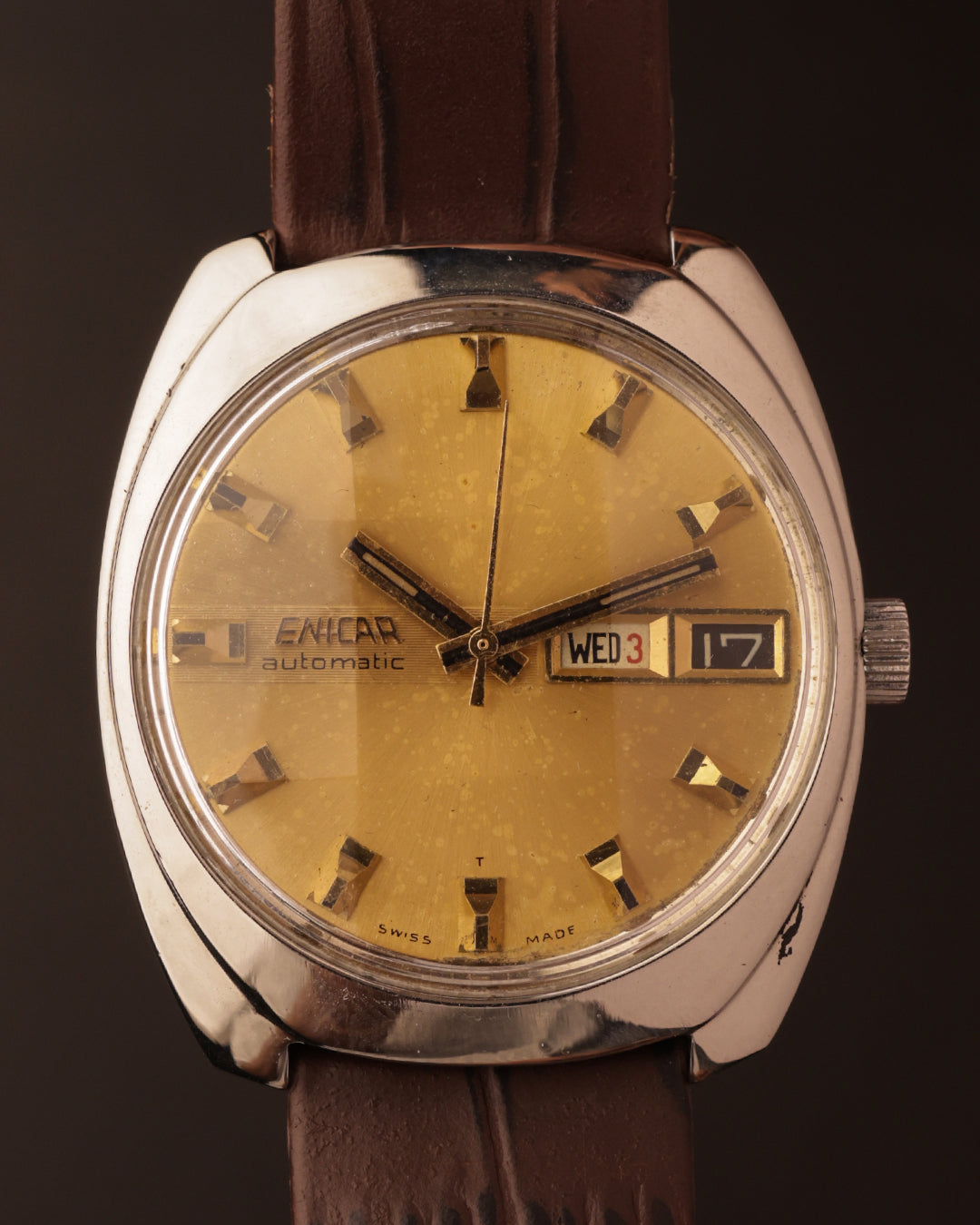 Gold Enicar Watches Price Gold Enicar Swiss Watch Price ENICAR