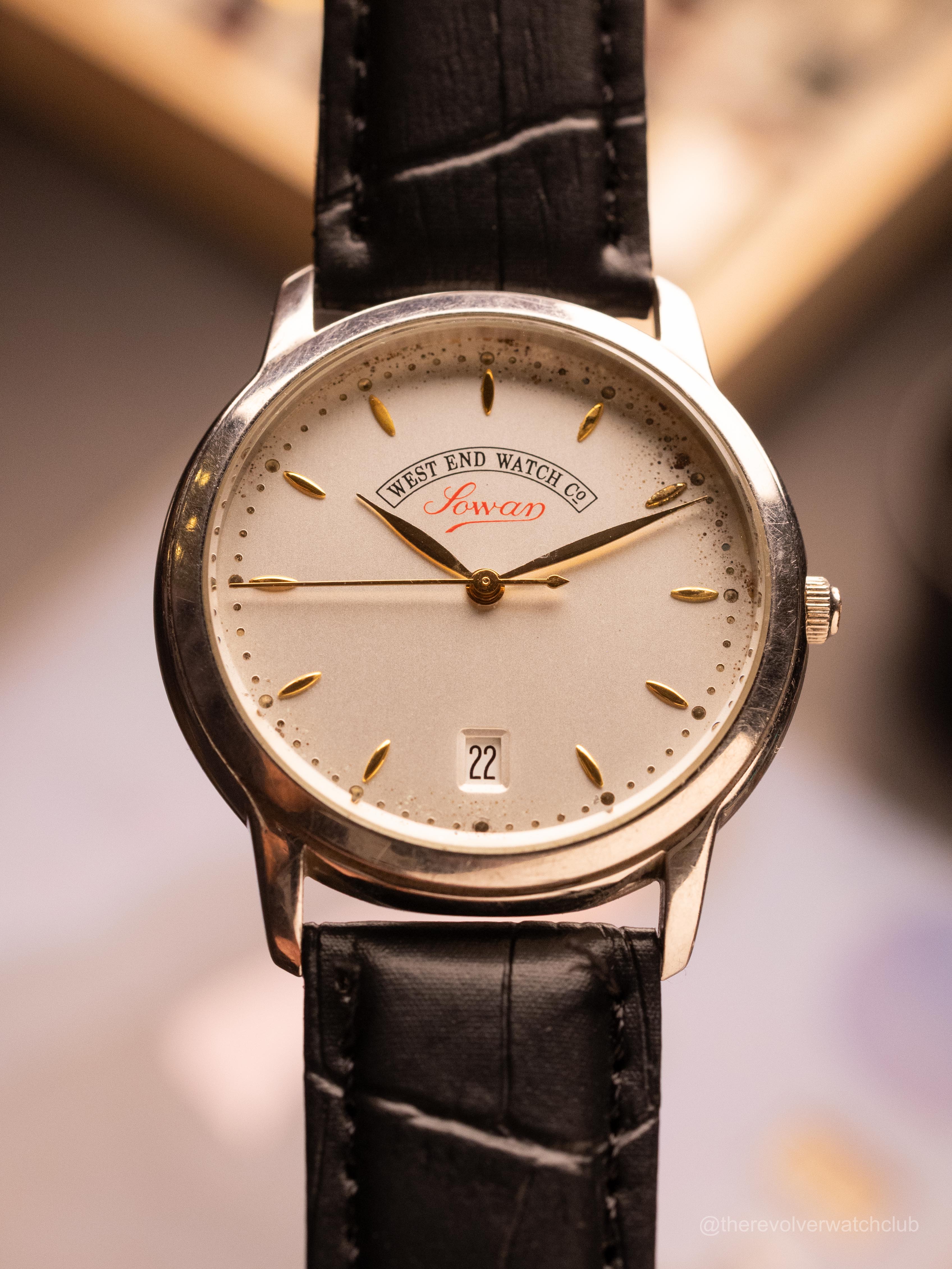 West End Watch Co. West End Sowar Linen Dial (Ref. 0367610) (35mm; Quartz) — image 1