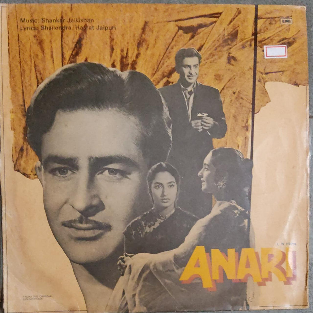 Anari –‎ Shankar Jaikishan*, Shailendra, Hasrat Jaipuri ‎ (Used Vinyl )  G