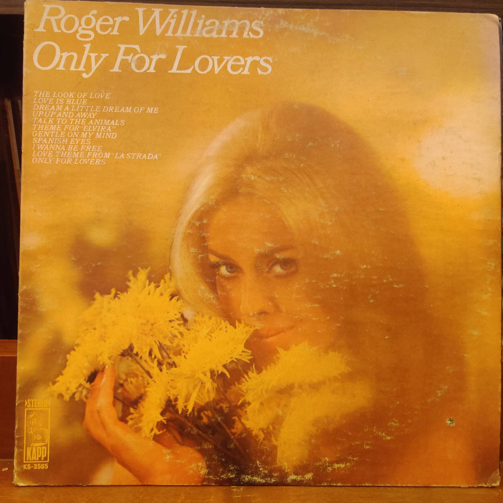 Roger Williams (2) – Only For Lovers (Used Vinyl - VG)