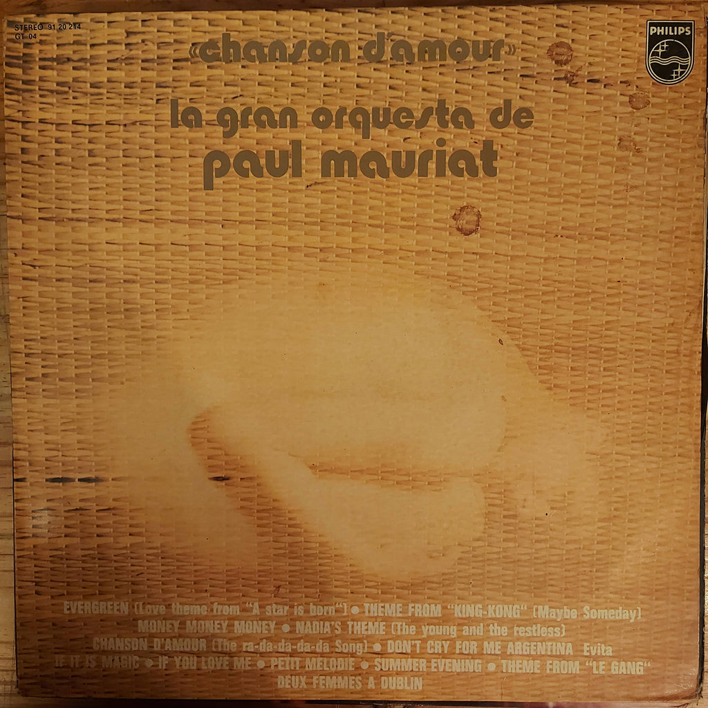Le Grand Orchestre De Paul Mauriat – Chanson D'Amour (Used Vinyl - G)