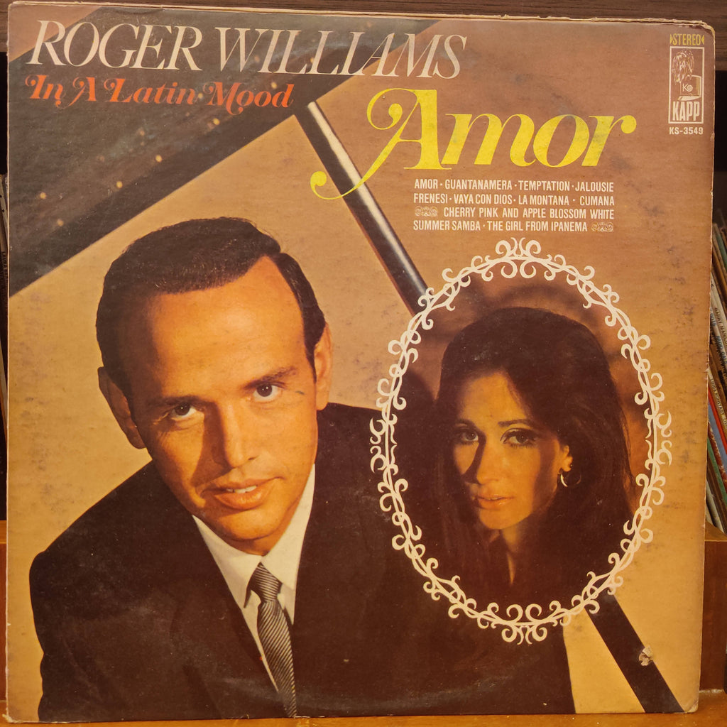 Roger Williams (2) – In A Latin Mood: Amor (Used Vinyl - VG)