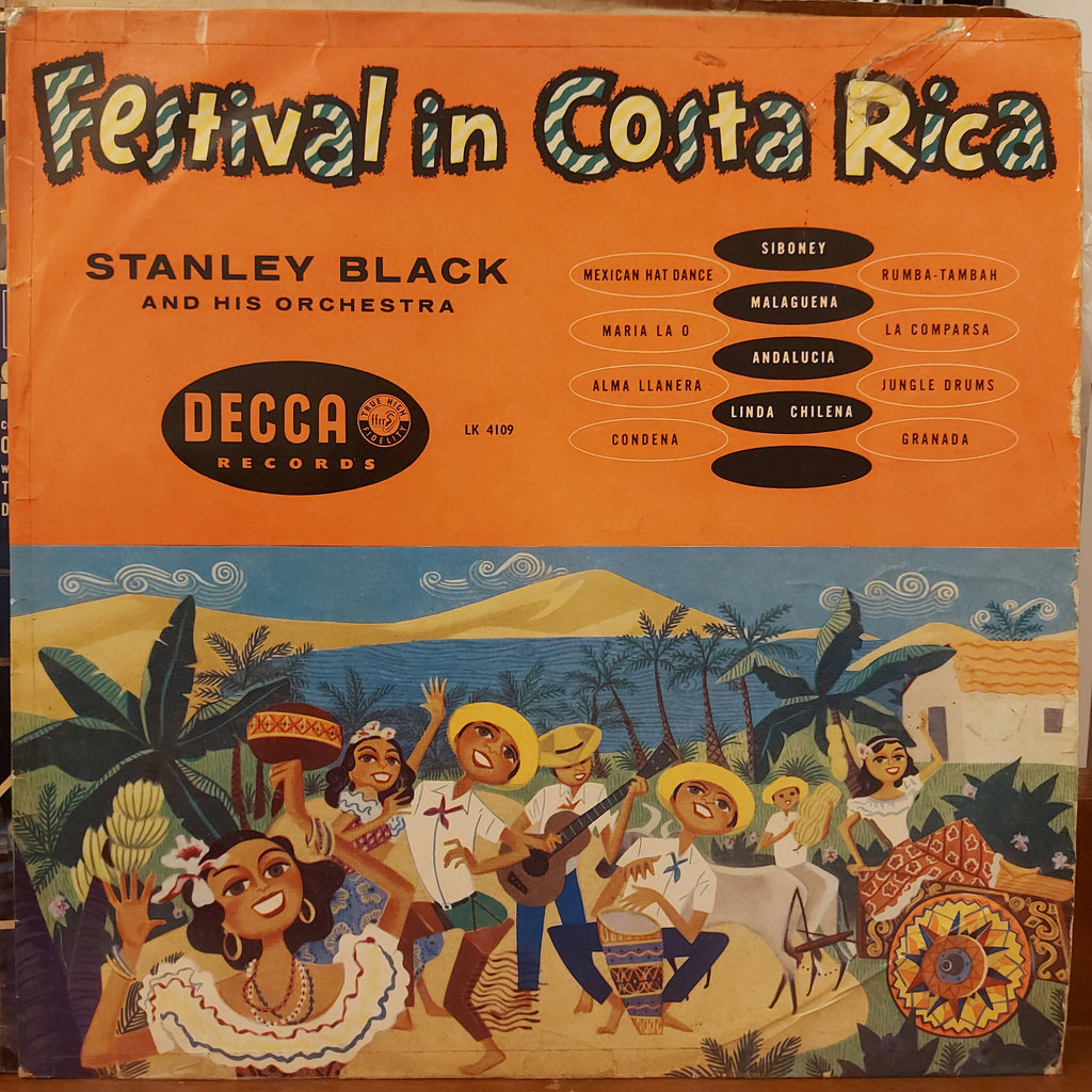 Stanley Black Y Su Orquesta – Festival En Costa Rica (Used Vinyl - G)