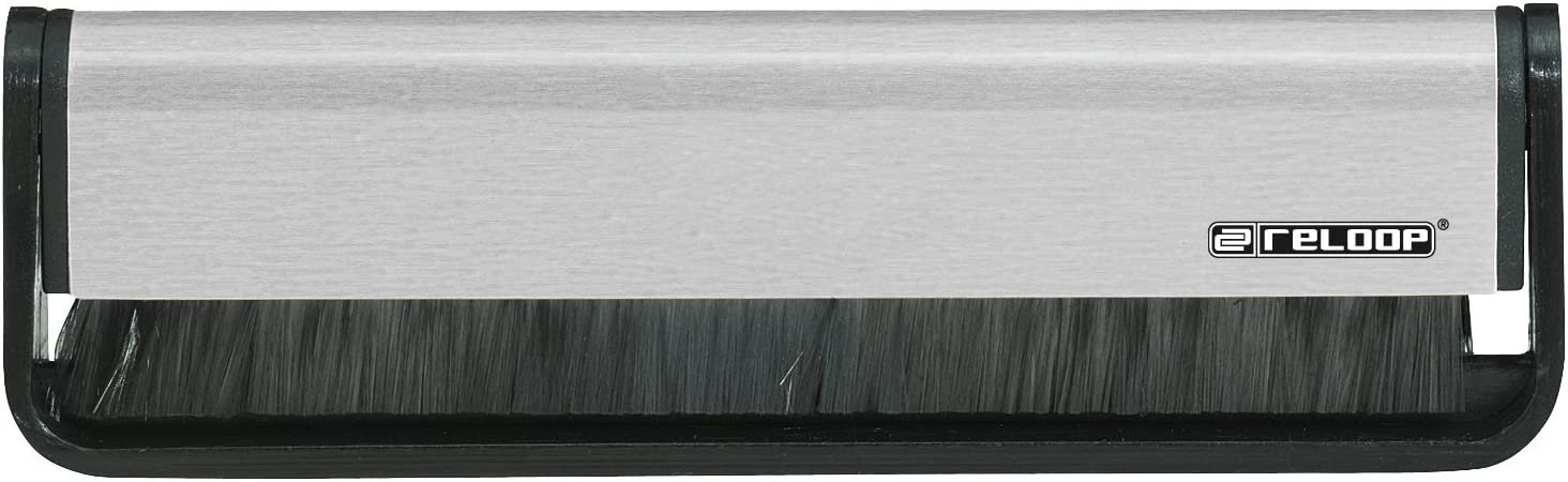 Reloop Anti-Static Carbon Fiber Cleaner, Cleaning Brush for Vinyl Records