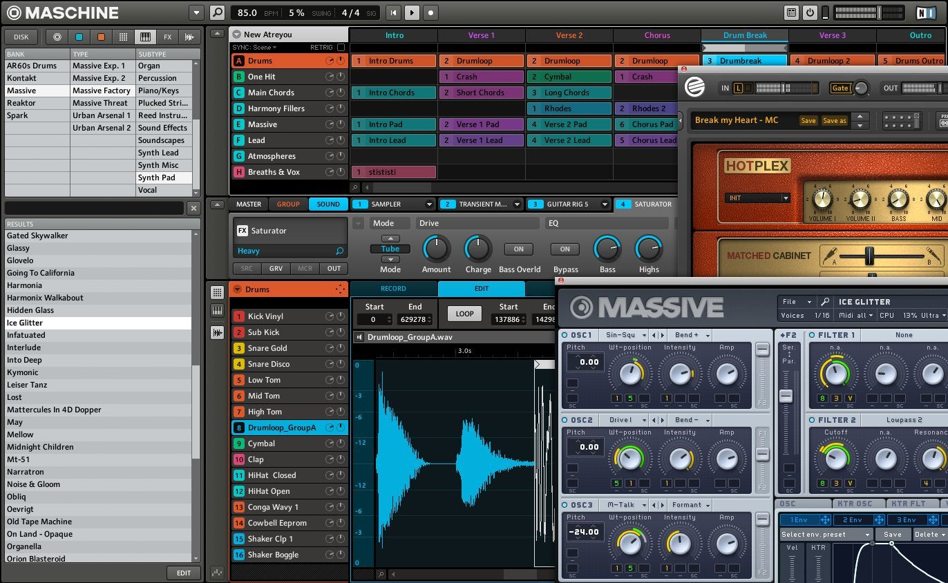 Midi sampler Maschine MK2