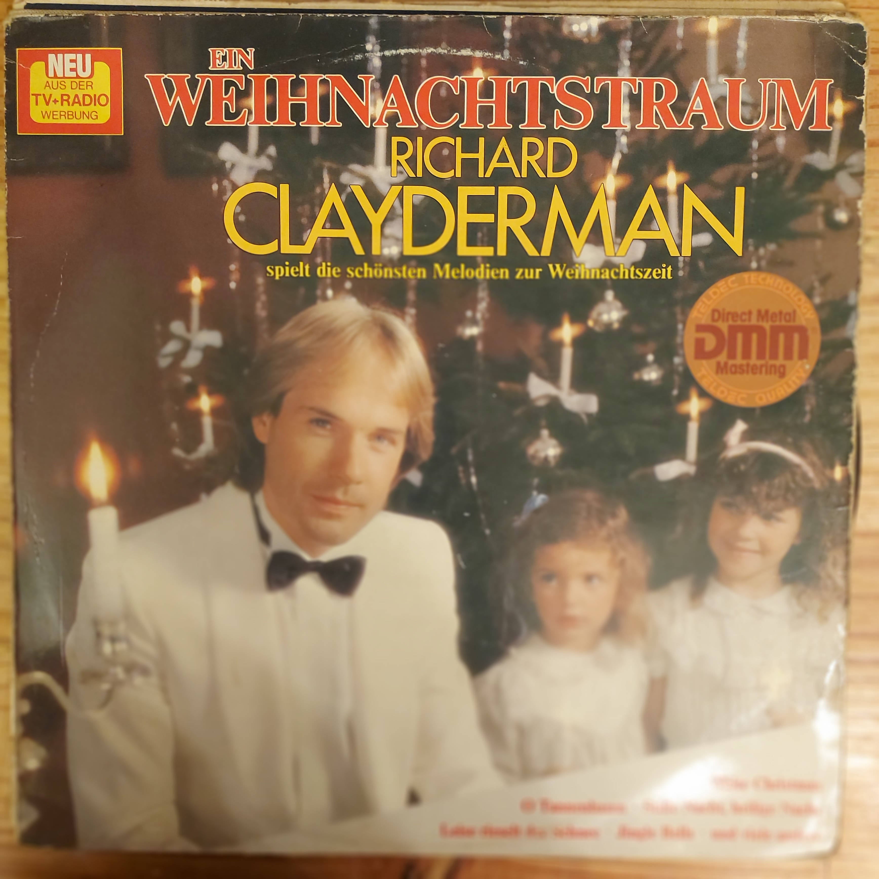 Richard Clayderman – Ein Weihnachtstraum - Richard Clayderman Spielt Die Schönsten Melodien Zur Weihnachtszeit (Used Vinyl - VG)
