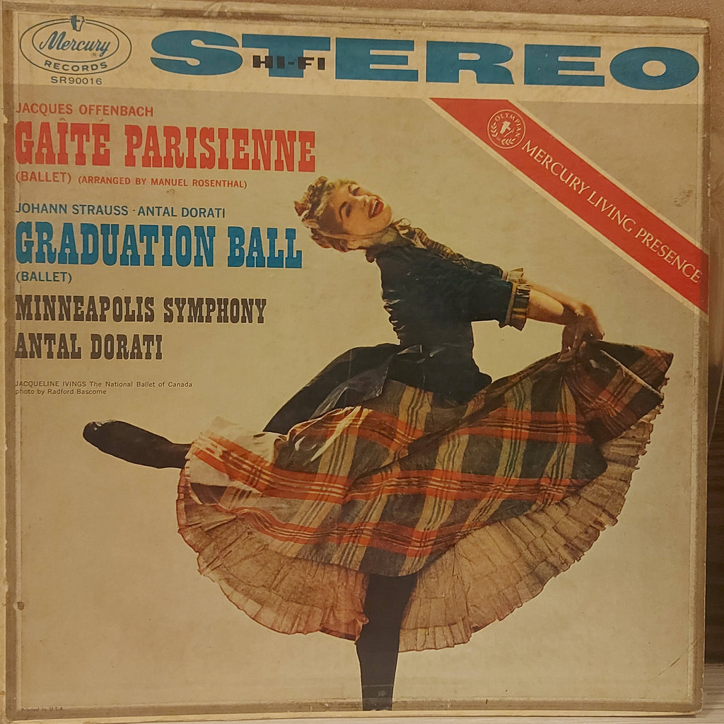 Jacques Offenbach / Johann Strauss, Antal Dorati, Minneapolis Symphony – Gaîté Parisienne / Graduation Ball (Used Vinyl - VG)