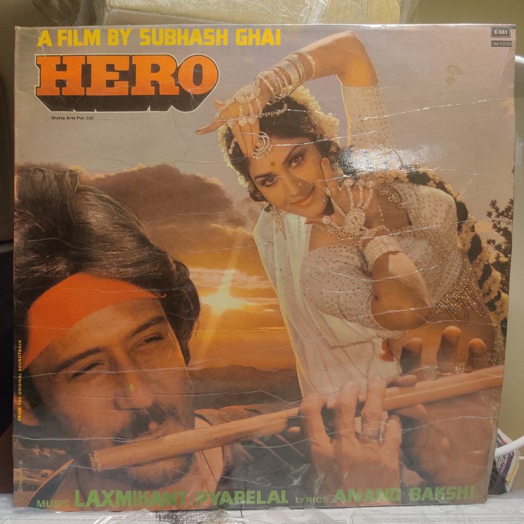 Laxmikant Pyarelal, Anand Bakshi – Hero (Used Vinyl - G) MT