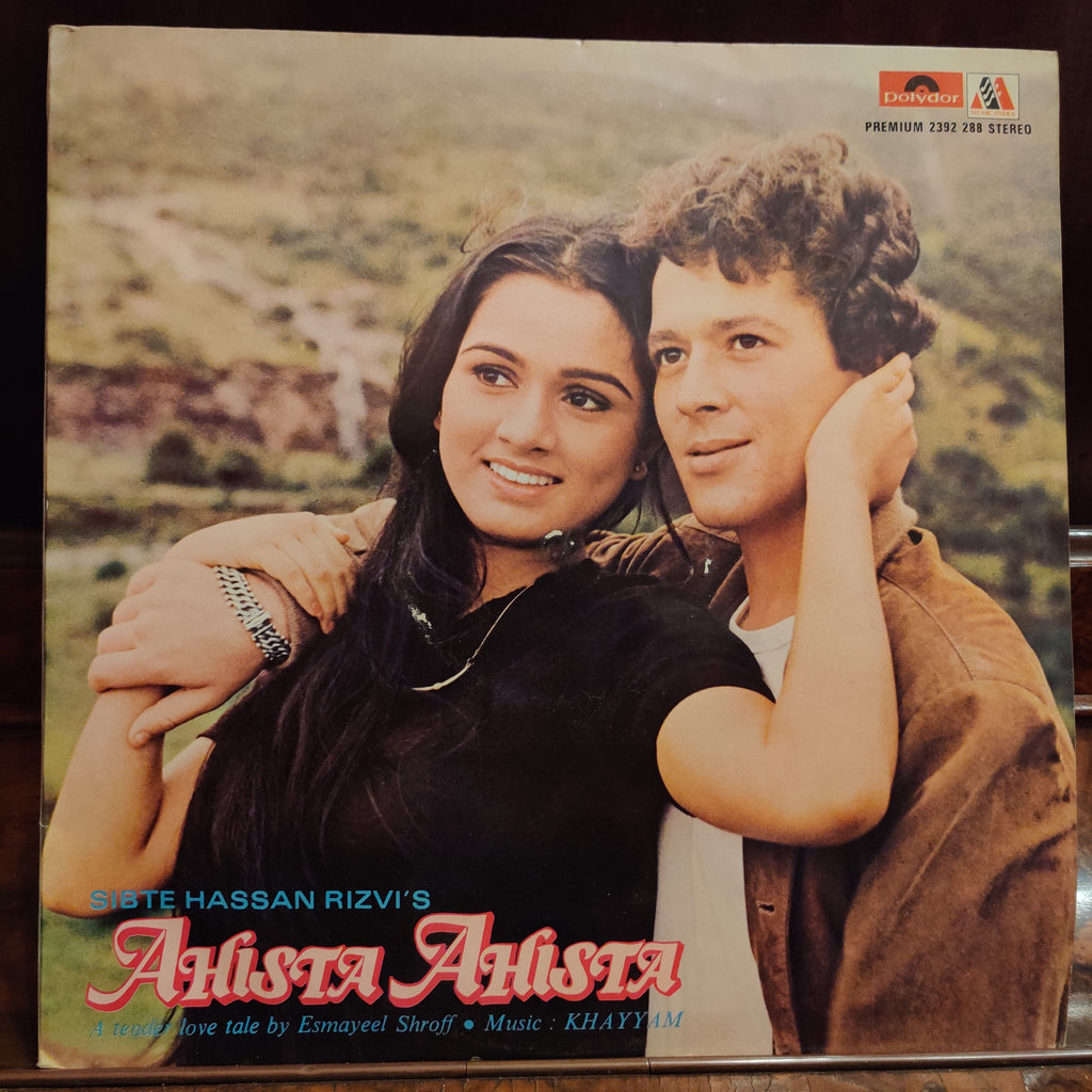 Khayyam – Ahista Ahista (Used Vinyl - G) MT
