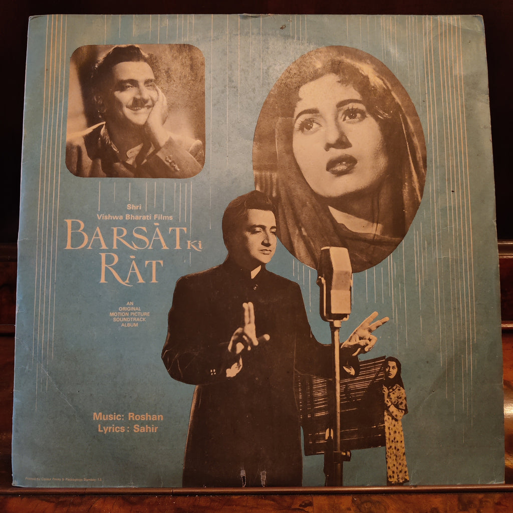 Roshan, Sahir – Barsat Ki Rat (Used Vinyl - G) MT