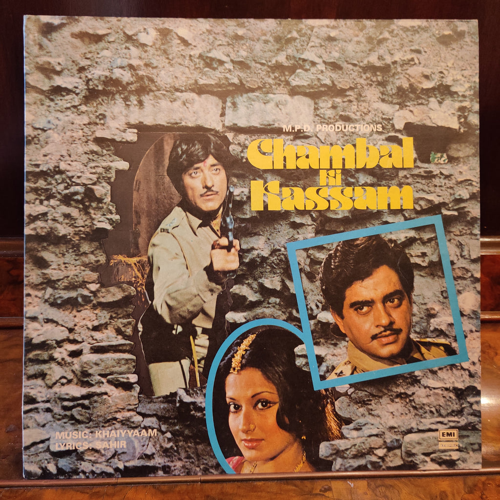 Khaiyyaam, Sahir – Chambal Ki Kassam (Used Vinyl - VG) MT