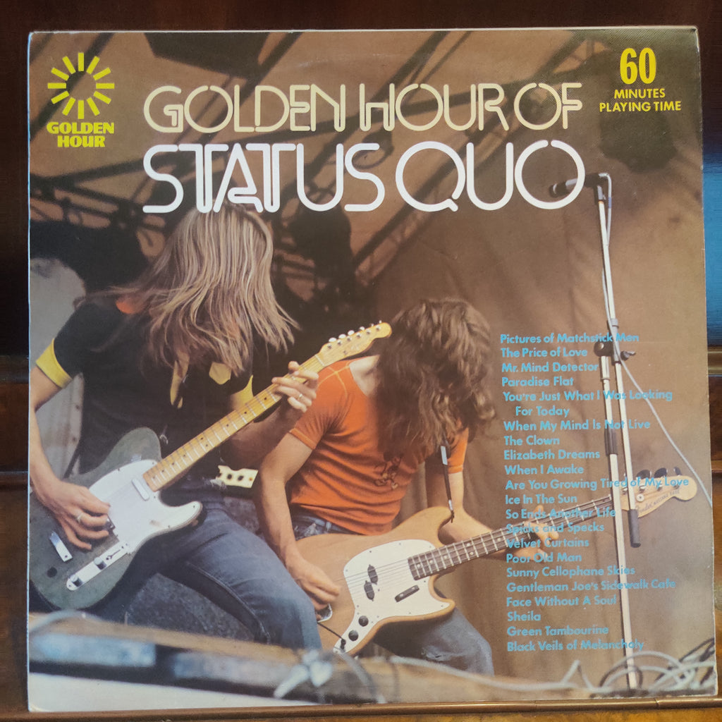 Status Quo – Golden Hour Of Status Quo (Used Vinyl - VG+) TRC