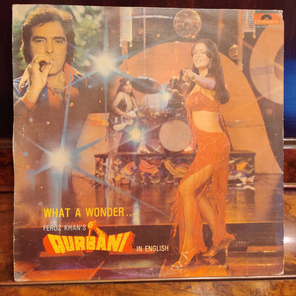 Kalyanji Anandji, Biddu, Sharon Prabhakar, Bashir Sheikh – Qurbani In English (Used Vinyl - G) TRC