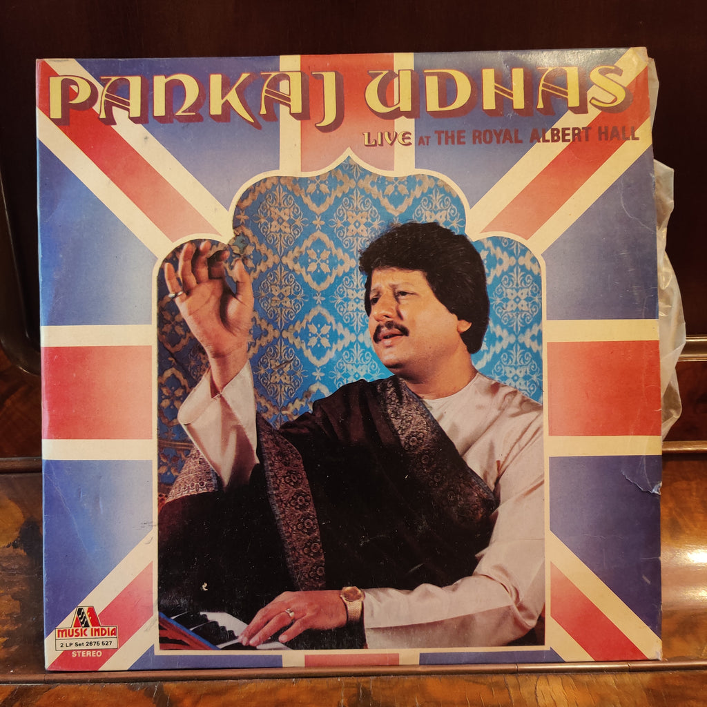 Pankaj Udhas – Live At The Royal Albert Hall (Used Vinyl - VG) MT