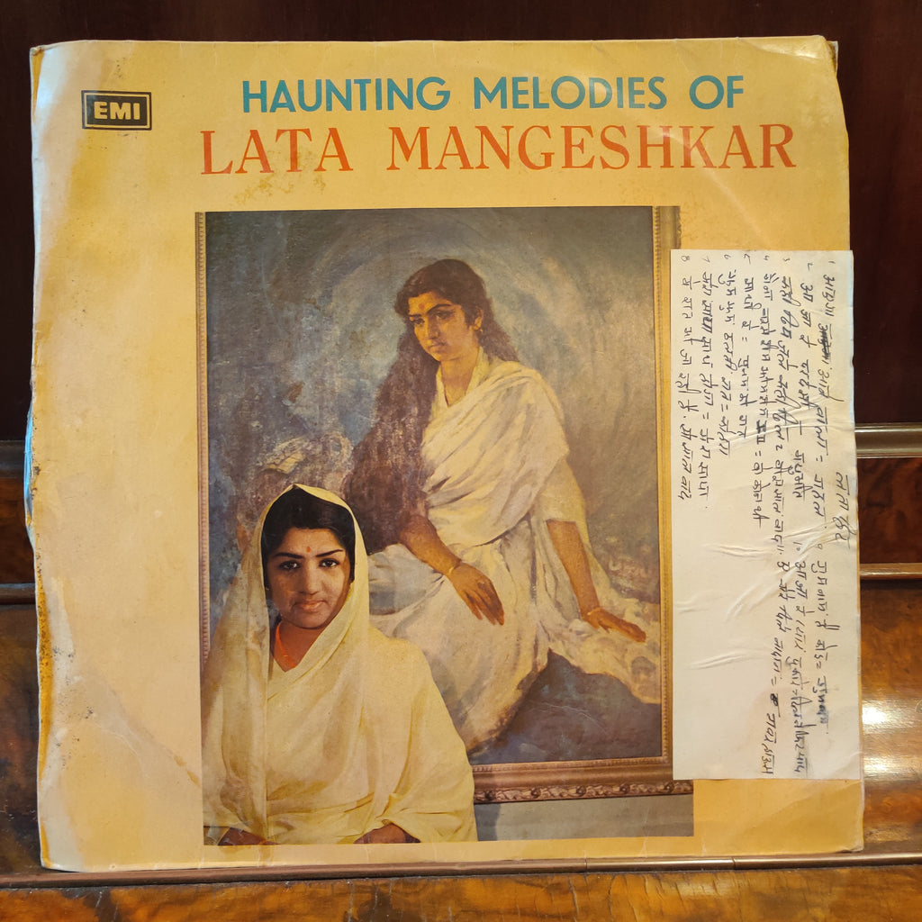 Lata Mangeshkar – Haunting Melodies Of Lata Mangeshkar (Used Vinyl - VG) MT