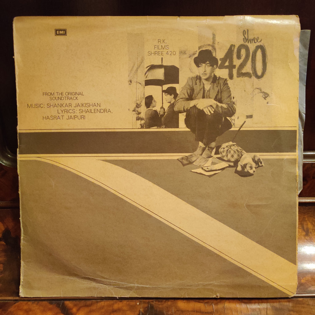 Shankar Jaikishan, Shailendra, Hasrat Jaipuri – Shree 420 (Used Vinyl - VG) MT