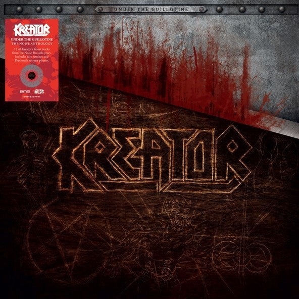 Kreator – Under The Guillotine - The Noise Records Anthology - SPLATTER LP (Arrives in 4 Days)