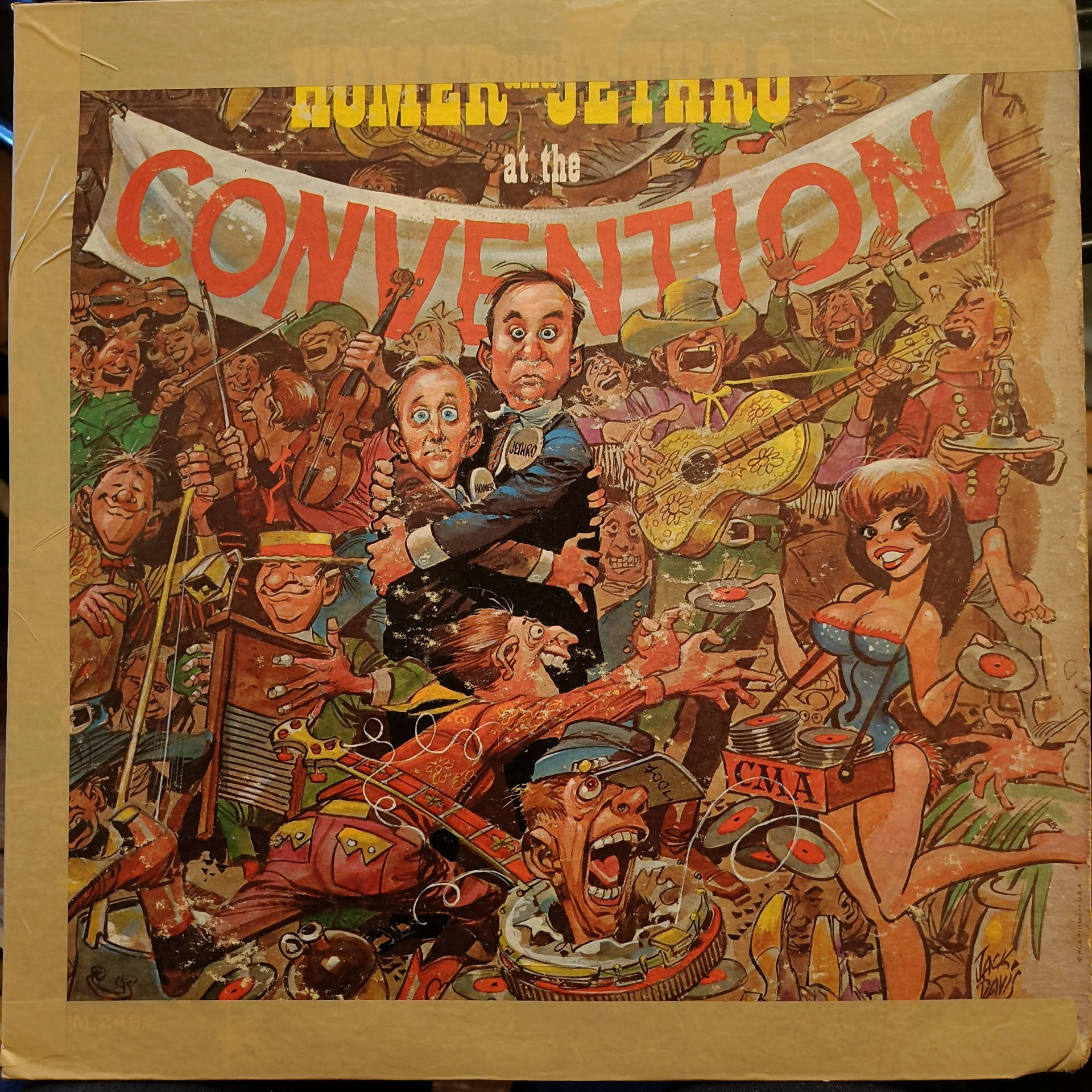 Homer And Jethro – Homer And Jethro At The Convention (Used Vinyl - G) JS