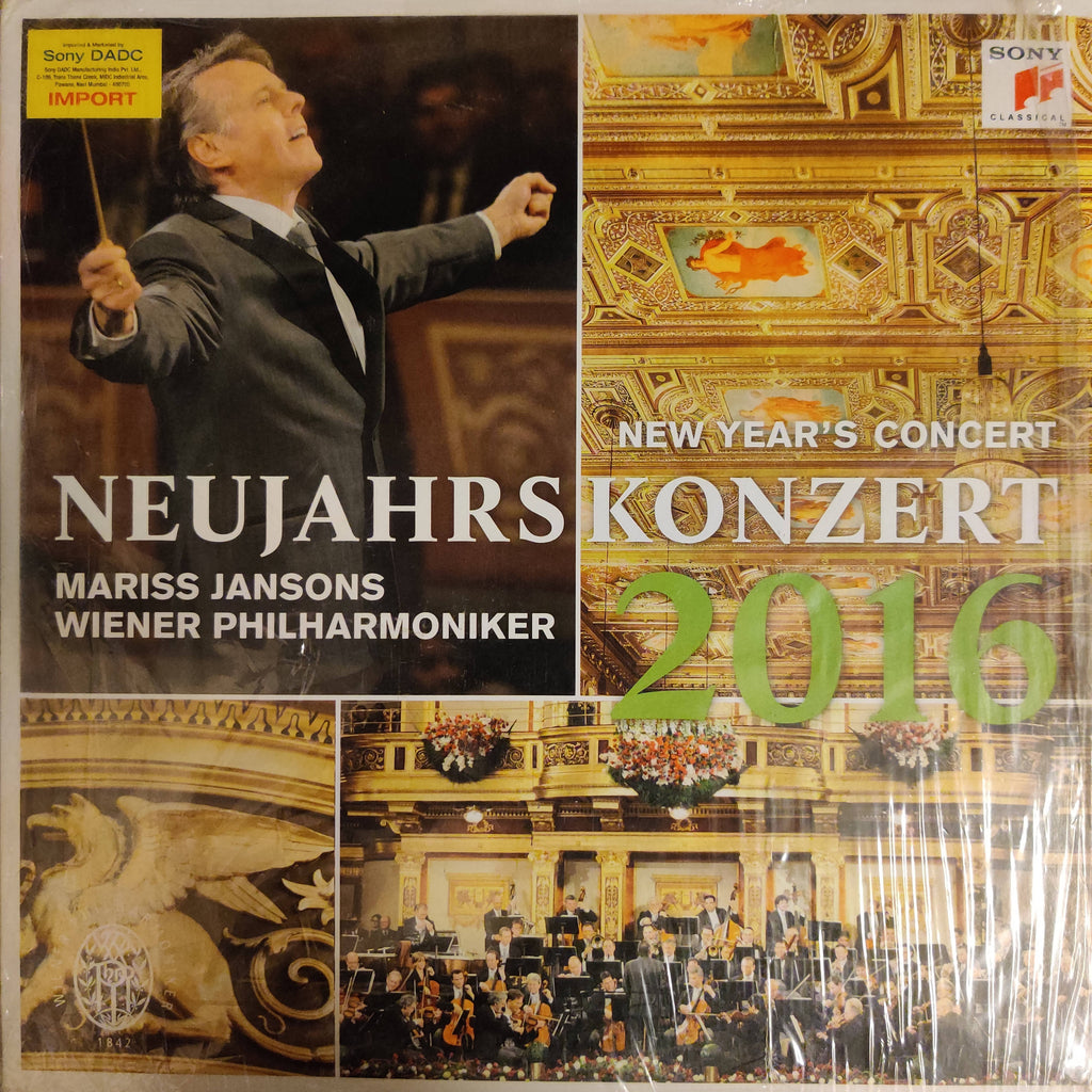 Mariss Jansons, Wiener Philharmoniker – Neujahrskonzert 2016 (Used Vinyl - NM)